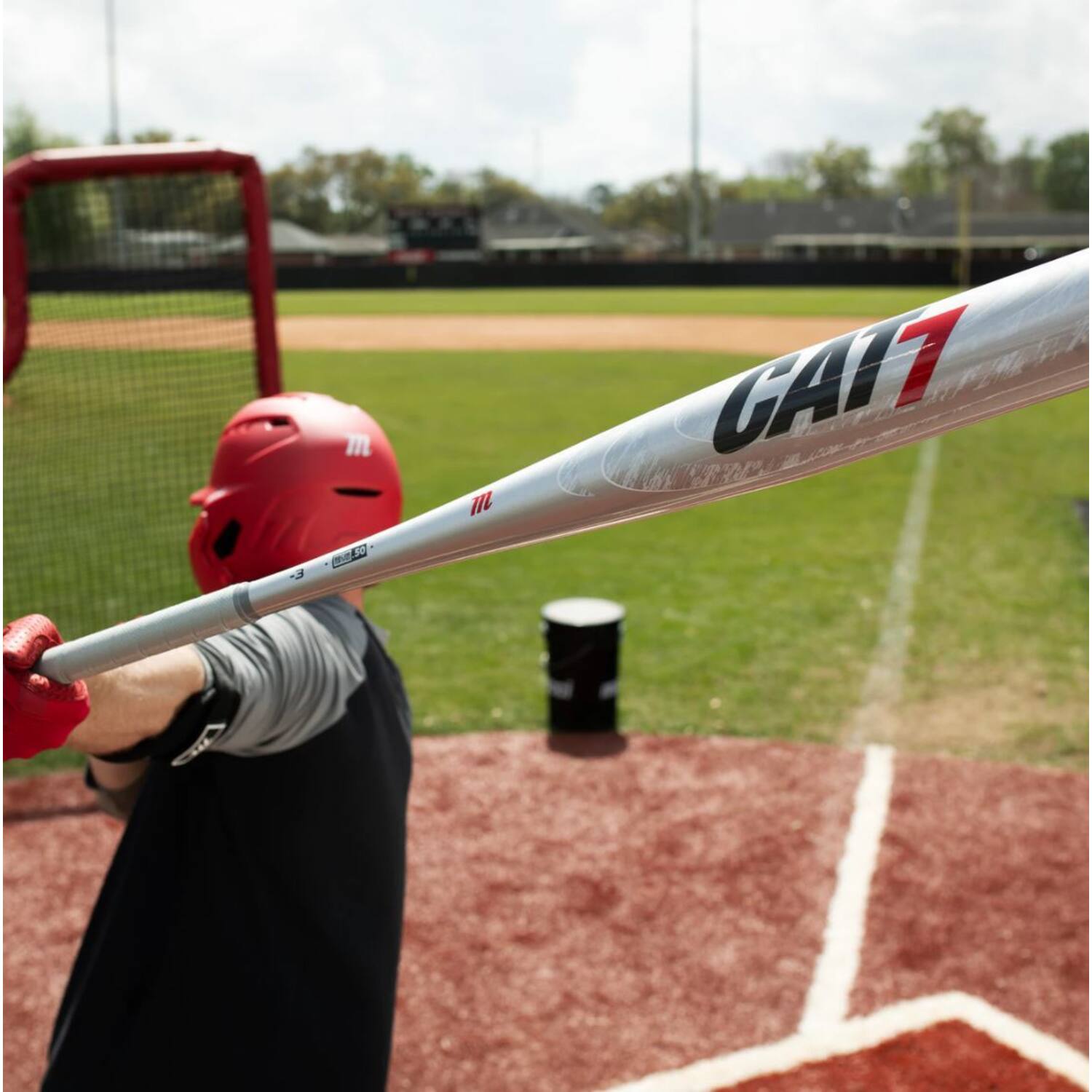 Marucci MCBC72S CAT7 Silver BBCOR (-3) 33 inch Size