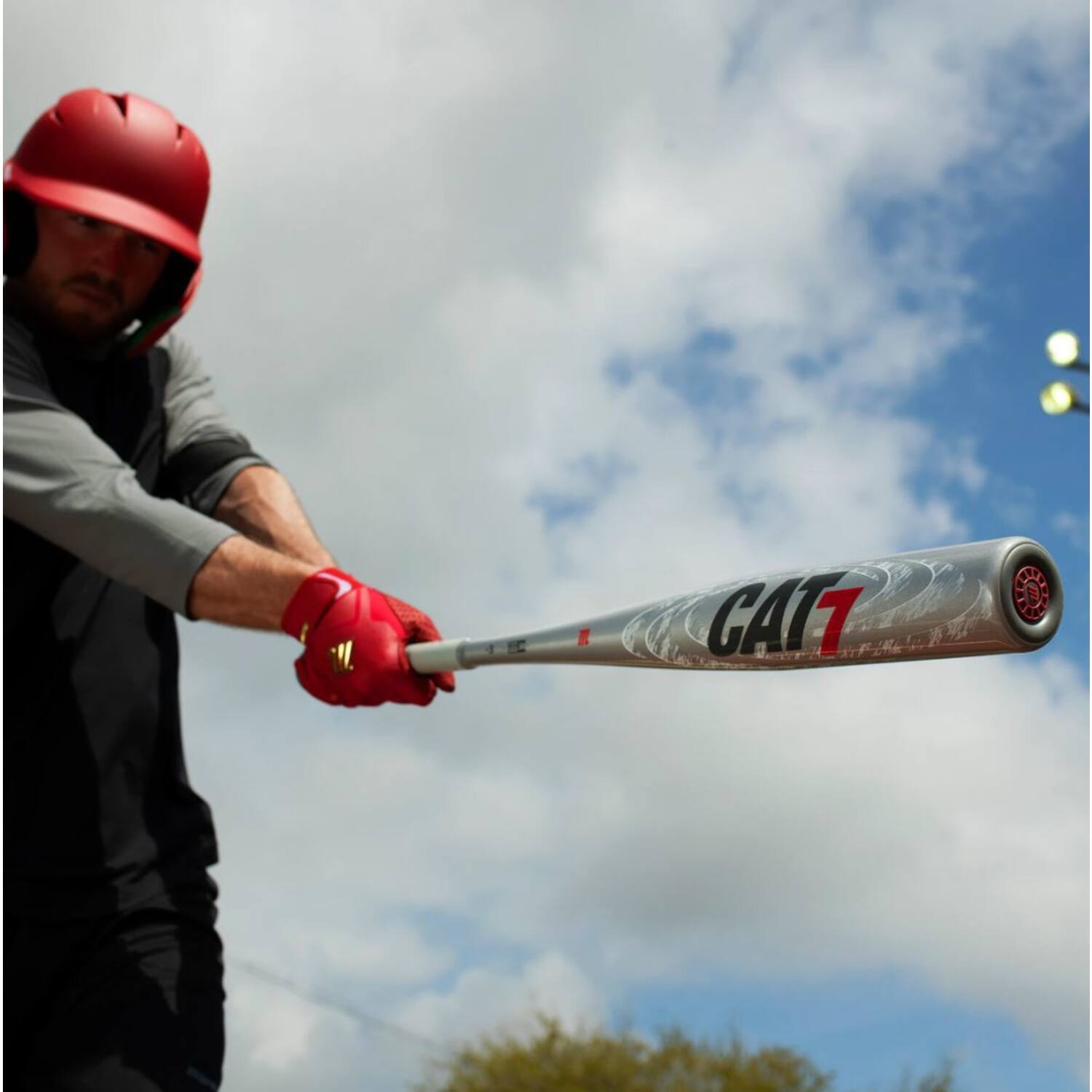 Marucci MCBC72S CAT7 Silver BBCOR (-3) 33 inch Size