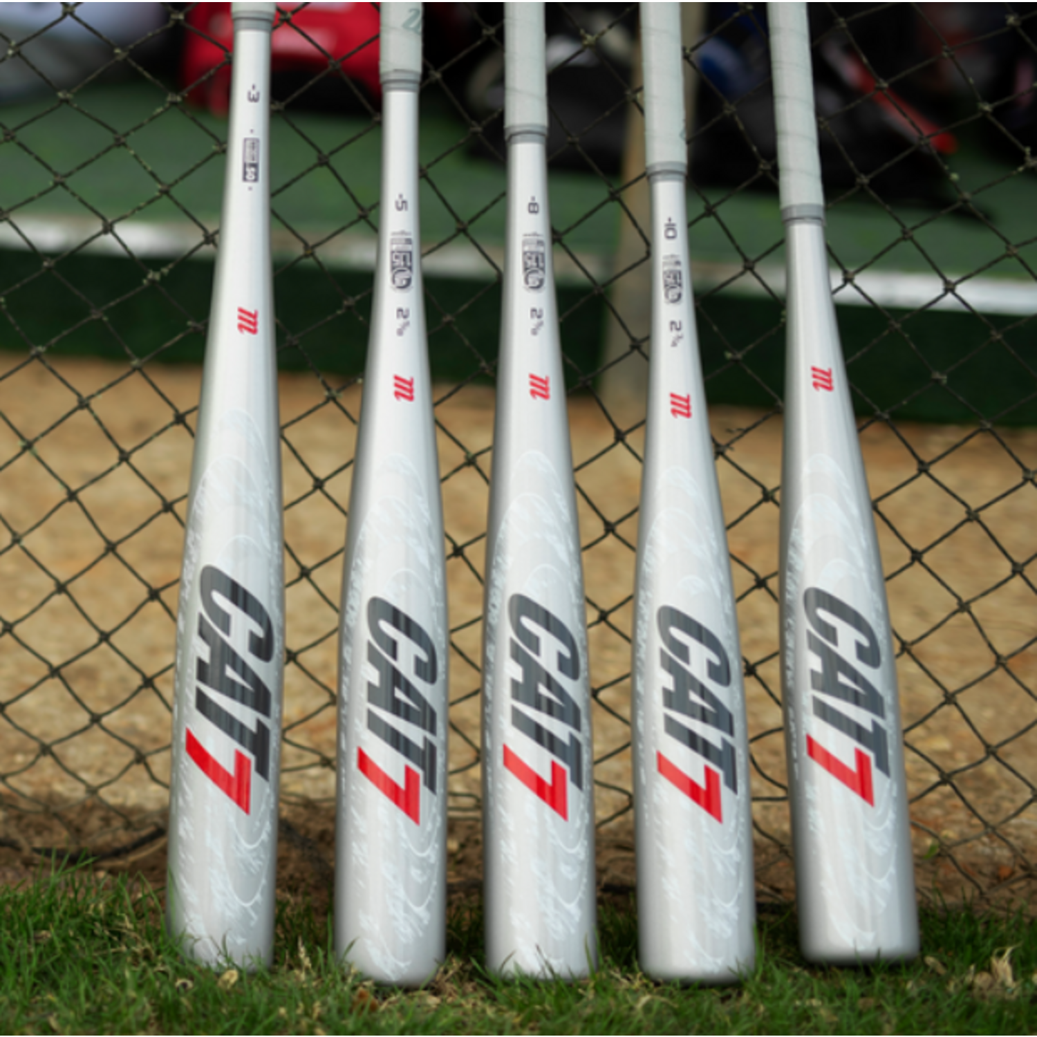 Marucci MSBC7210S CAT7 Silver (-10) 2 3/4 30 inch Size