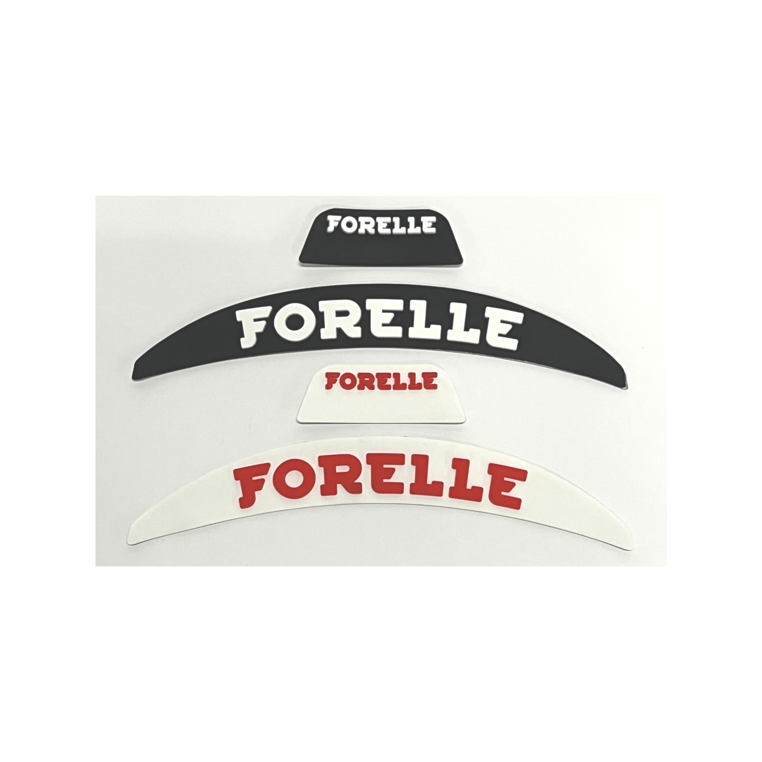 Forelle Bumper Set Riddell SpeedFlex Helmets Color White/Red