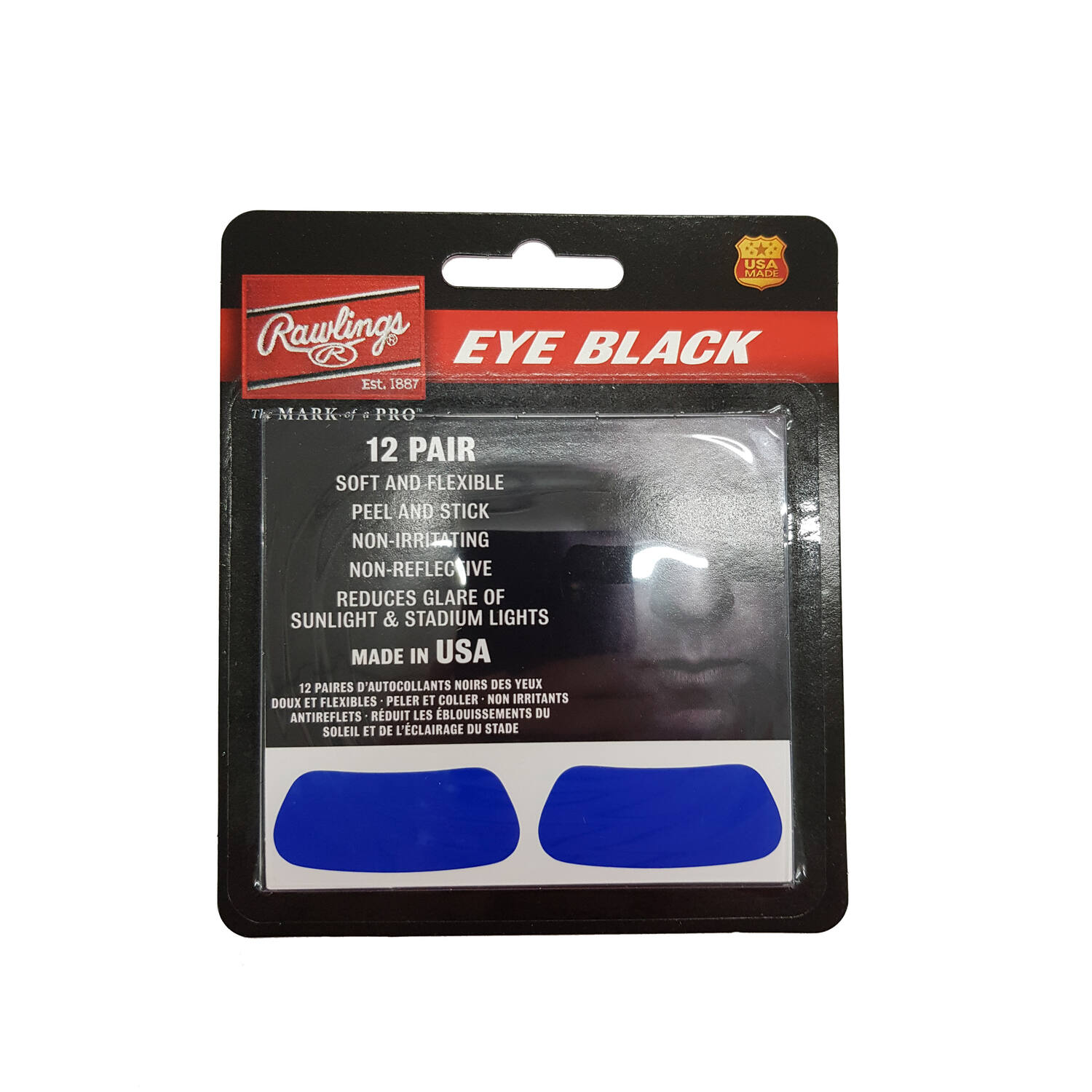 Rawlings Eye Stickers Coloured (EB12) Color Blue