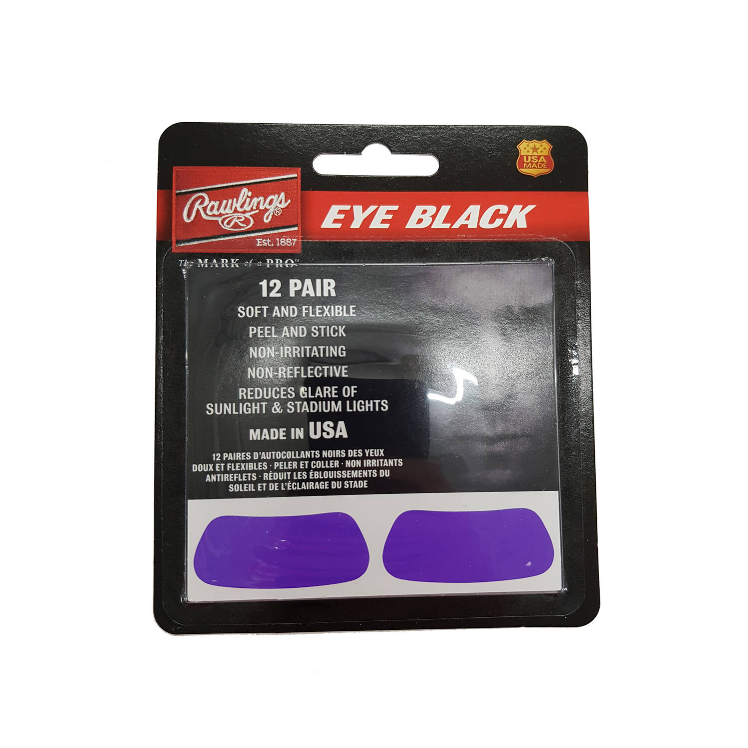 Rawlings Eye Stickers Coloured (EB12) Color Blue