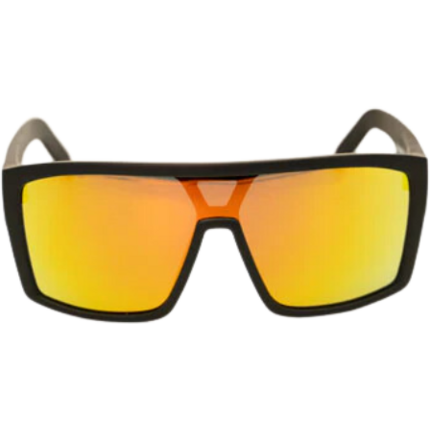 SHOC Sunglasses Gloss Black Frame Color Inferno