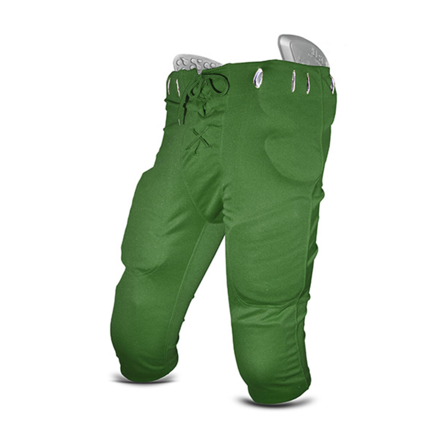 All Star FBP1A Adult 14 Slot Poly Pant 4XL Dark Green
