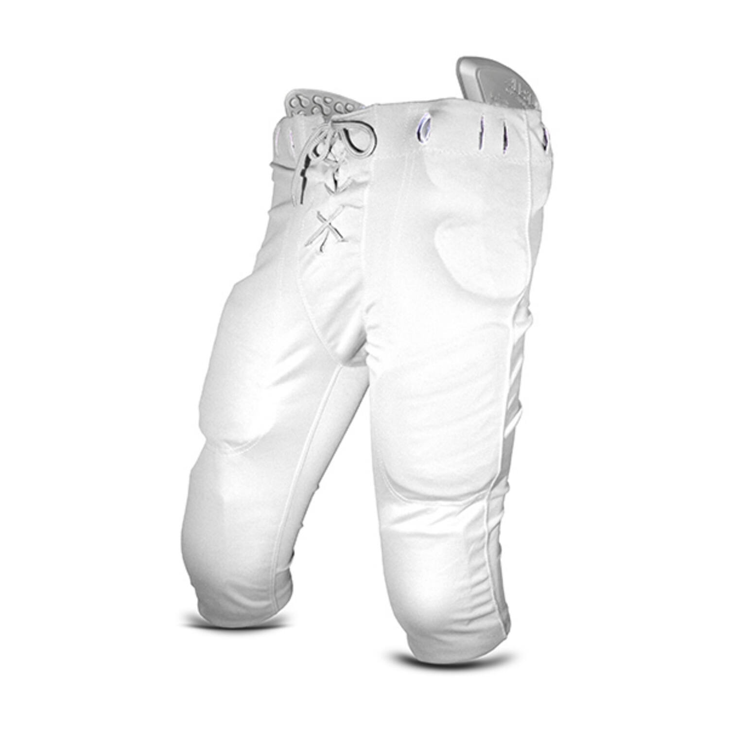 All Star FBP1A Adult 14 Slot Poly Pant XL White