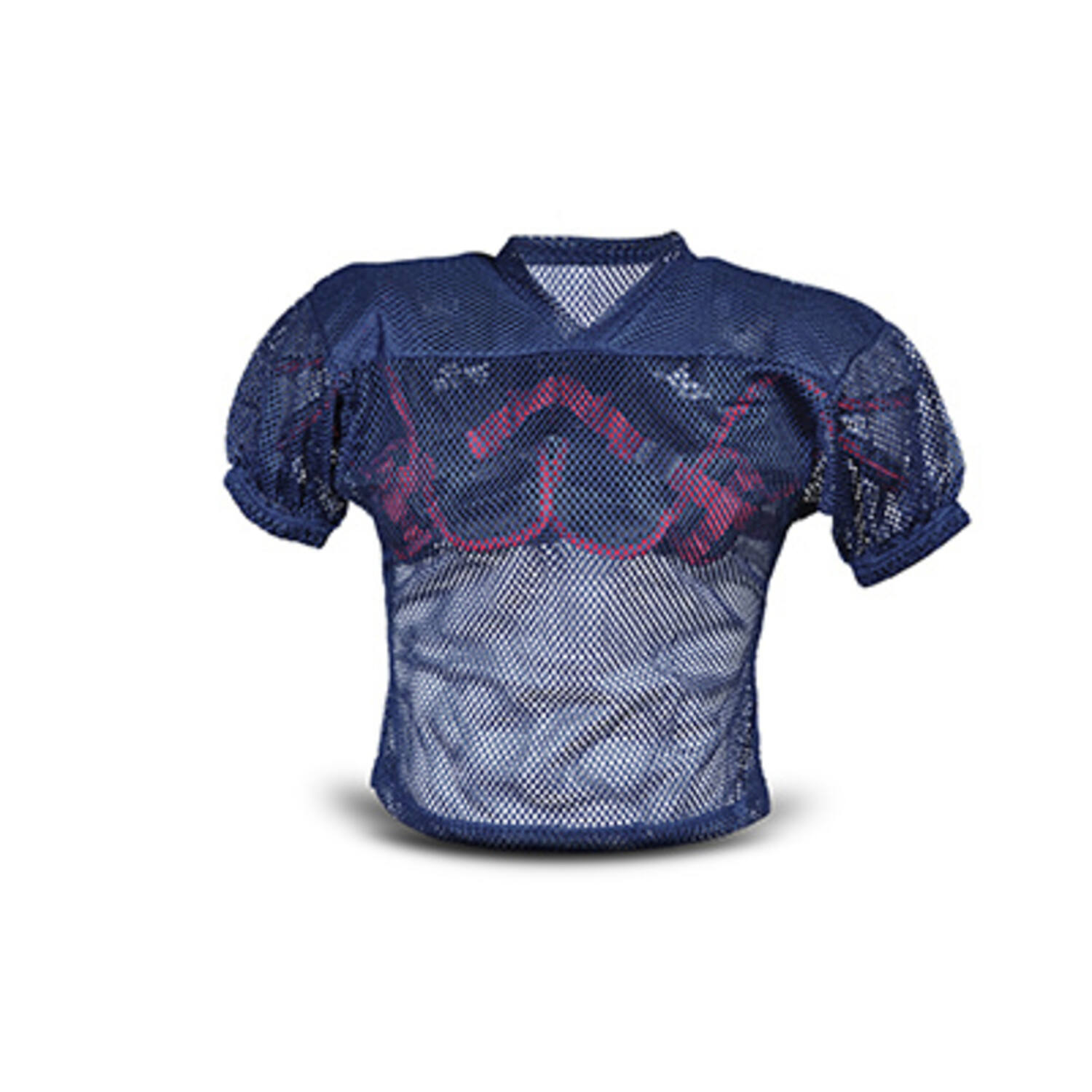 All Star FBJ2A Adult Porthole Mesh w/Double PM Yo 3XL Silver