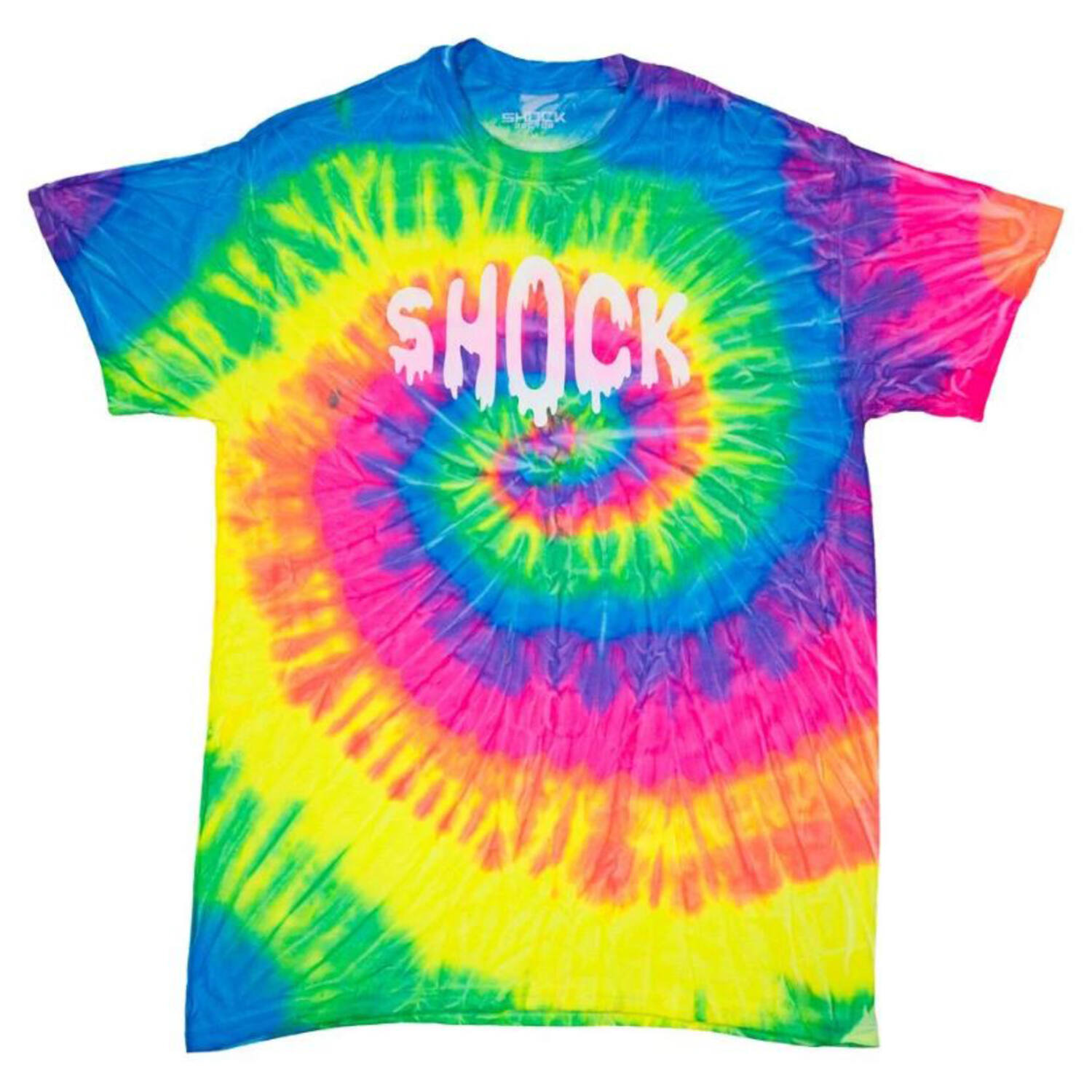 Shock Doctor Shock Drip Multi Tie-Dye SS T Youth M Size