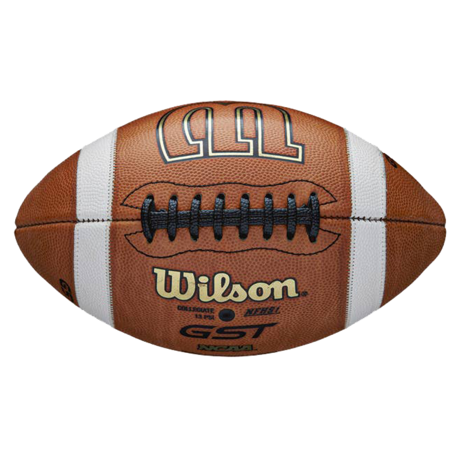 Wilson WTF1003B NCAA 1003 GST Official Size Leather Footbal Gameball