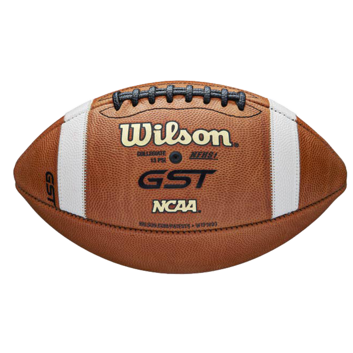 Wilson WTF1003B NCAA 1003 GST Official Size Leather Footbal Gameball