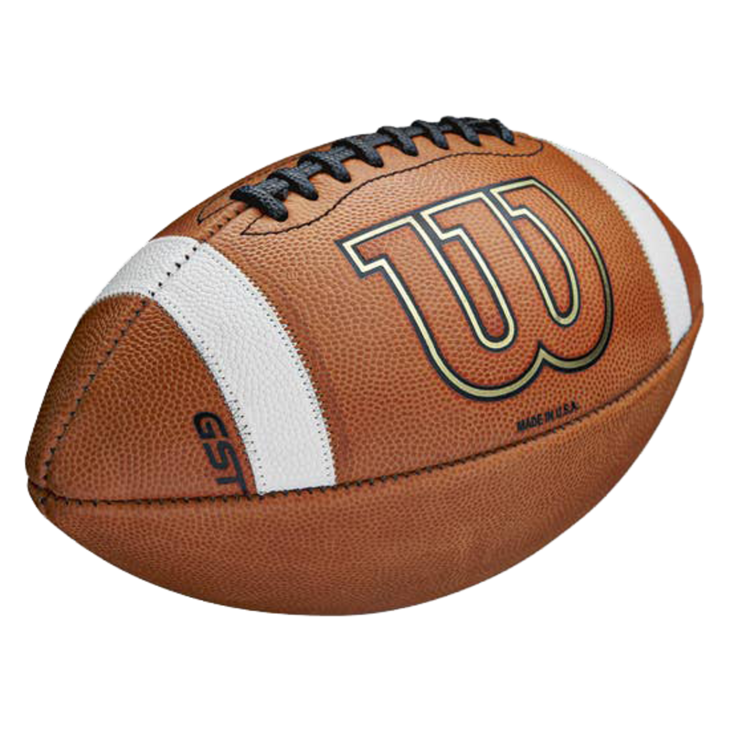 Wilson WTF1003B NCAA 1003 GST Official Size Leather Footbal Gameball