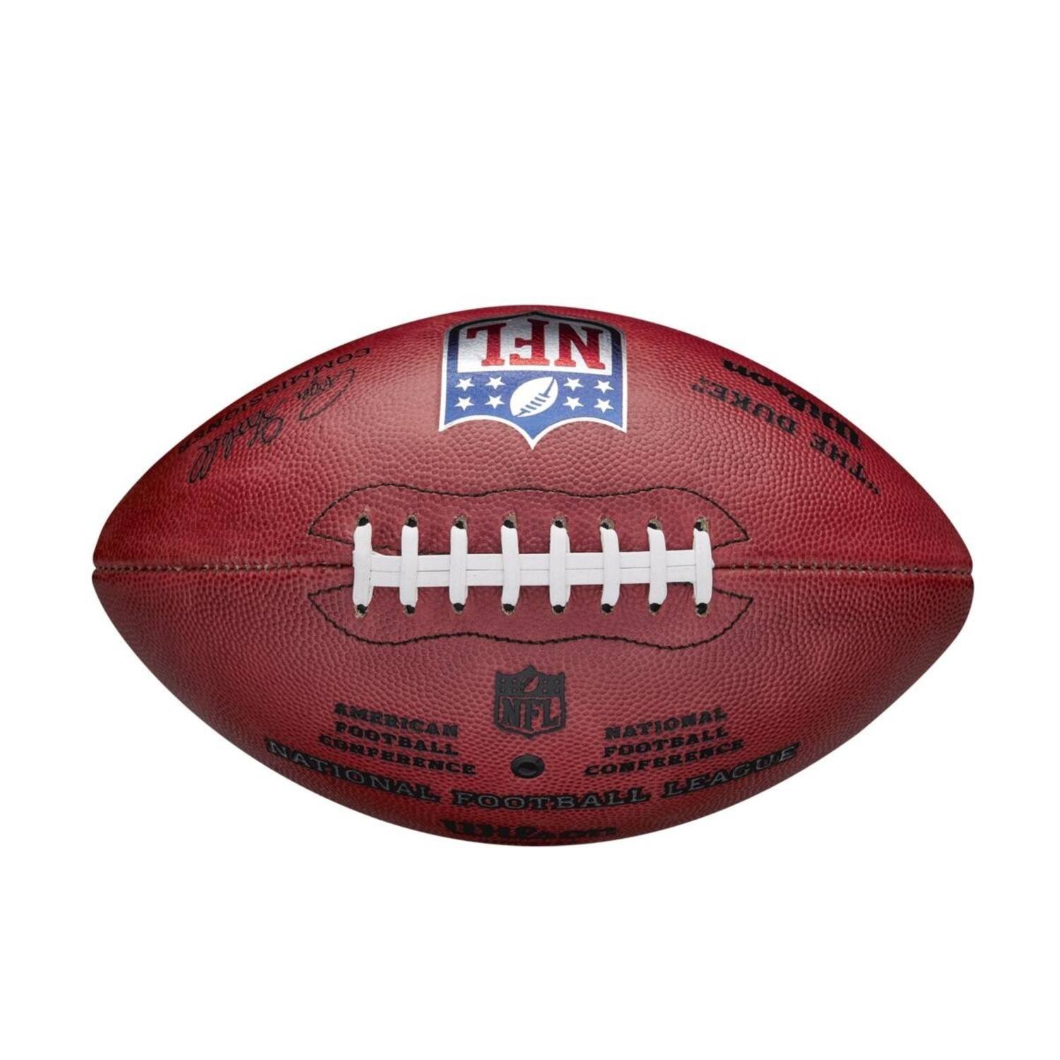 Wilson WTF1100IDBRS New NFL Official Duke Game Ball | 100% Horween Leather