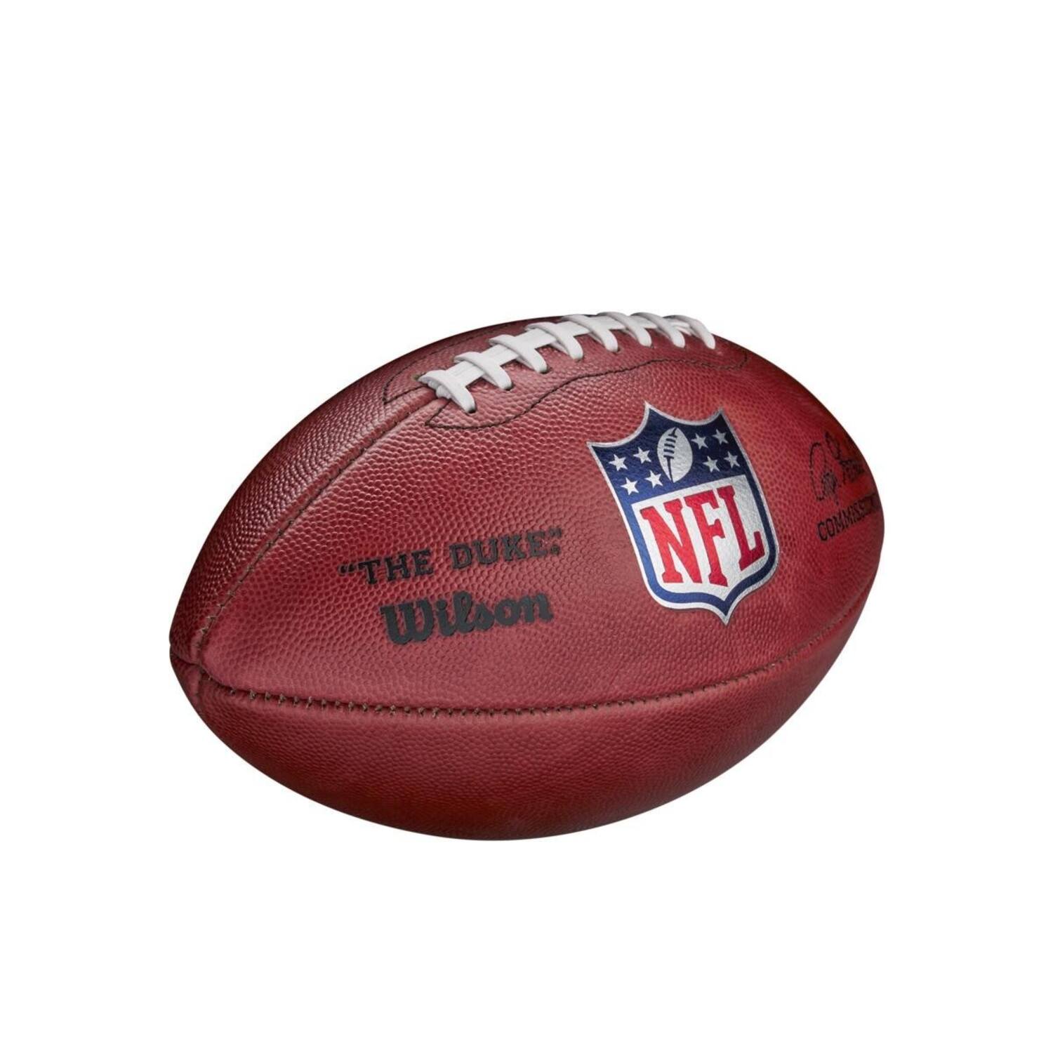 Wilson WTF1100IDBRS New NFL Official Duke Game Ball | 100% Horween Leather