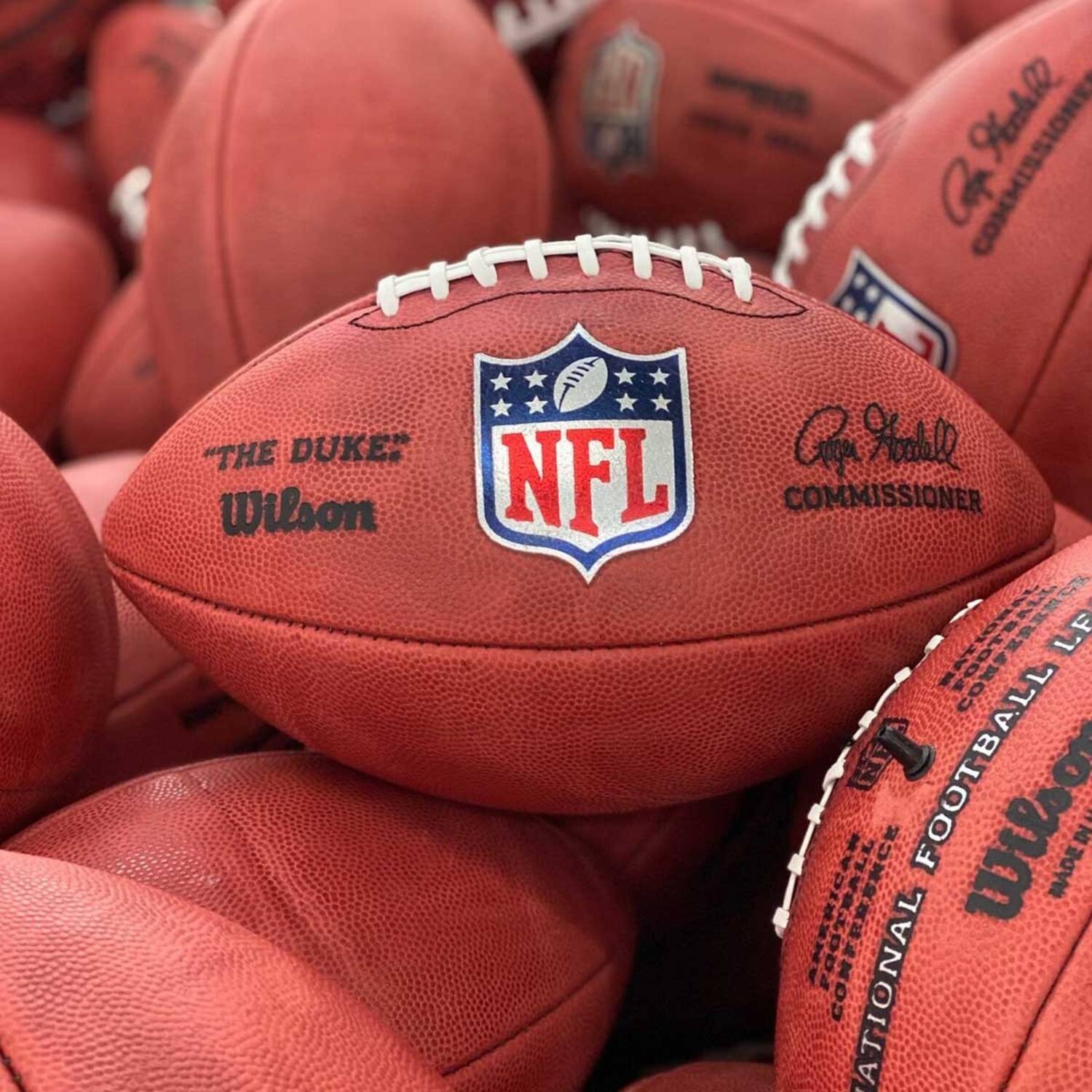 Wilson WTF1100IDBRS New NFL Official Duke Game Ball | 100% Horween Leather