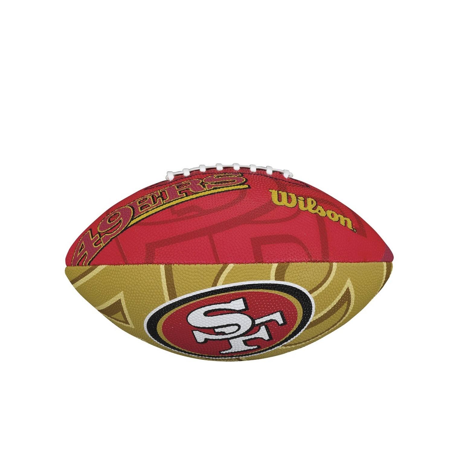Wilson F1534XB NFL Team Logo Junior Club 49ers