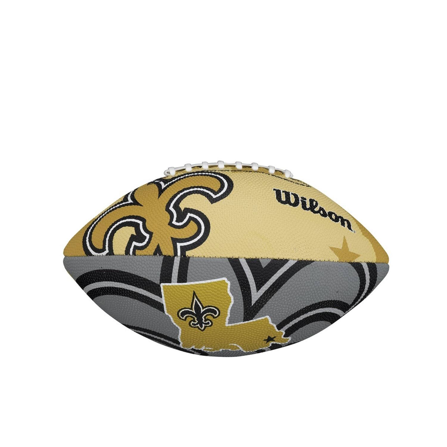 Wilson F1534XB NFL Team Logo Junior Club Saints