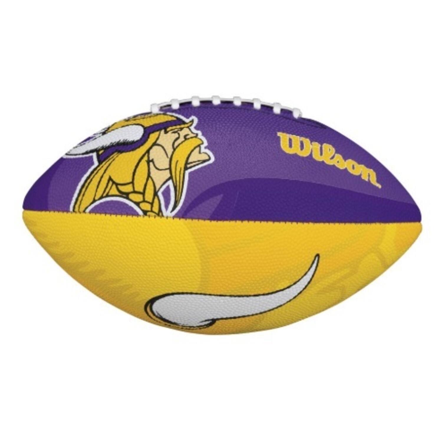 Wilson F1534XB NFL Team Logo Junior Club Vikings