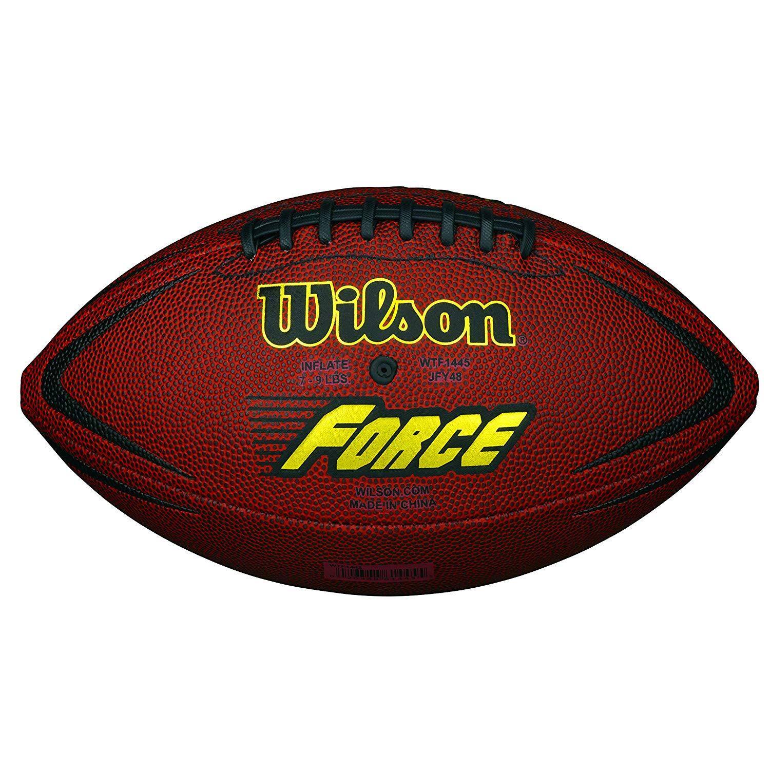 Wilson WTF1445X NFL Force Official Size American Football Ball