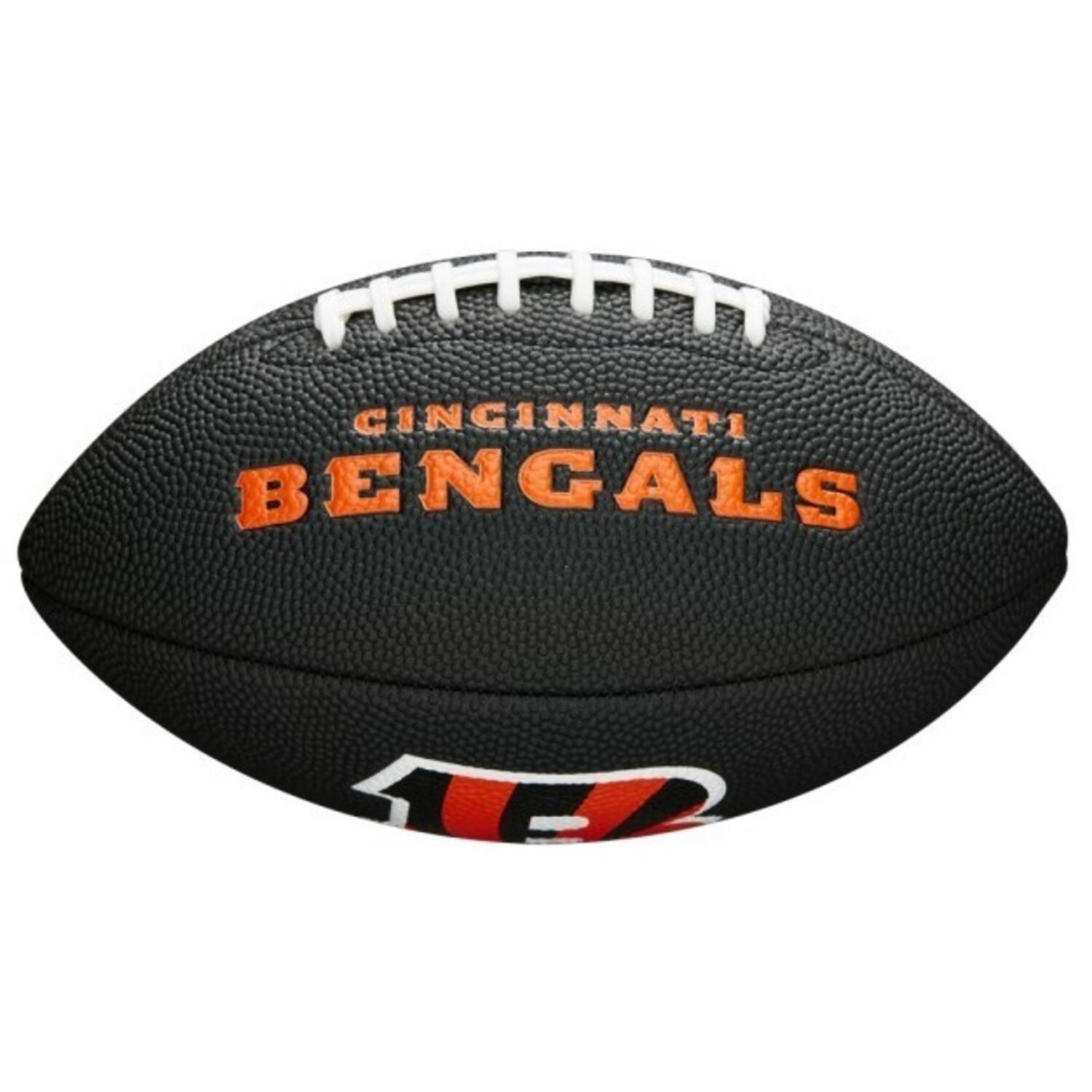 Wilson F1533XB Black Edition NFL Mini Soft Touc Team Bengals