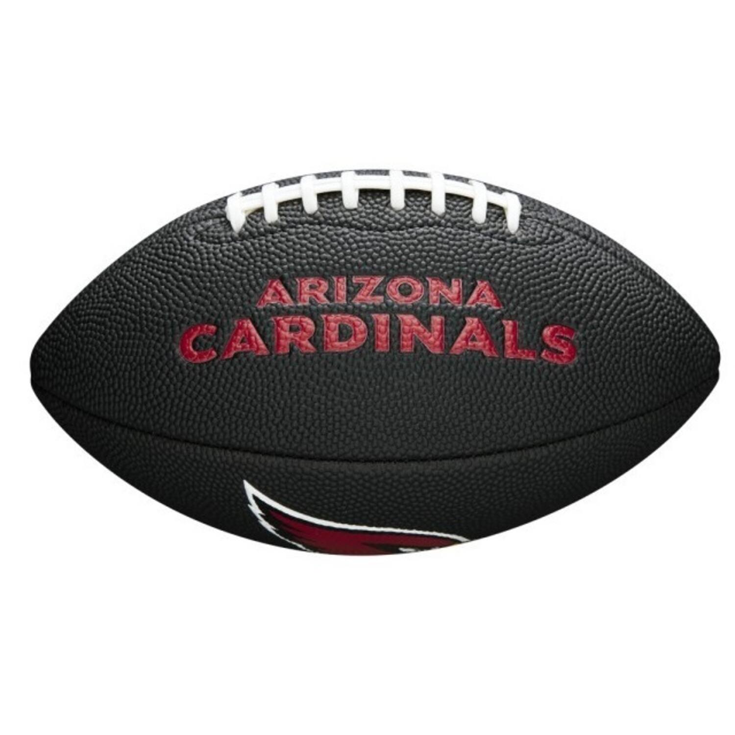 Wilson F1533XB Black Edition NFL Mini Soft To Team Cardinals