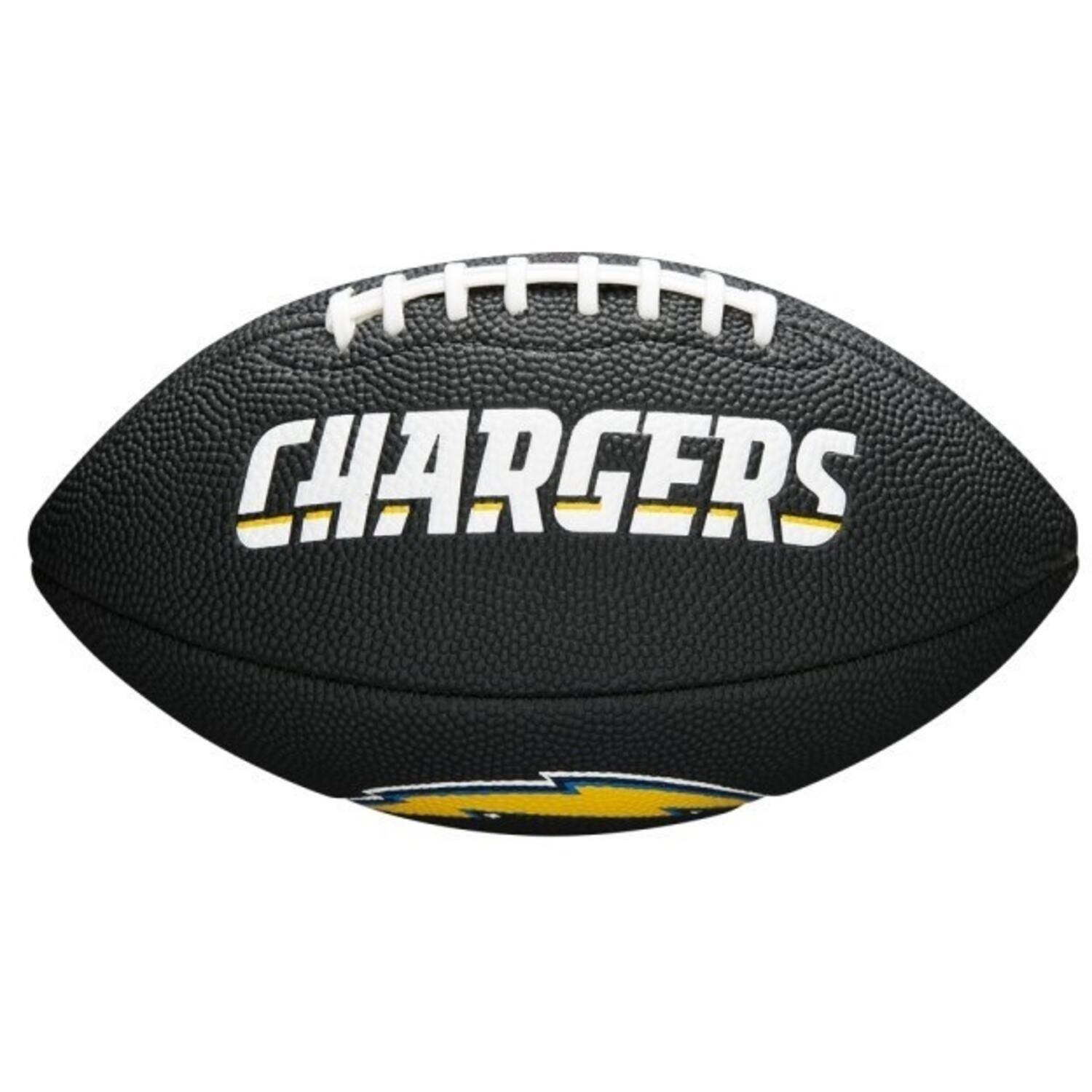 Wilson F1533XB Black Edition NFL Mini Soft Tou Team Chargers