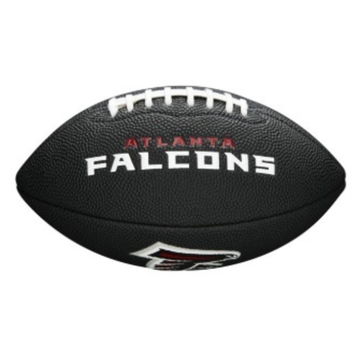 Wilson F1533XB Black Edition NFL Mini Soft Touc Team Falcons
