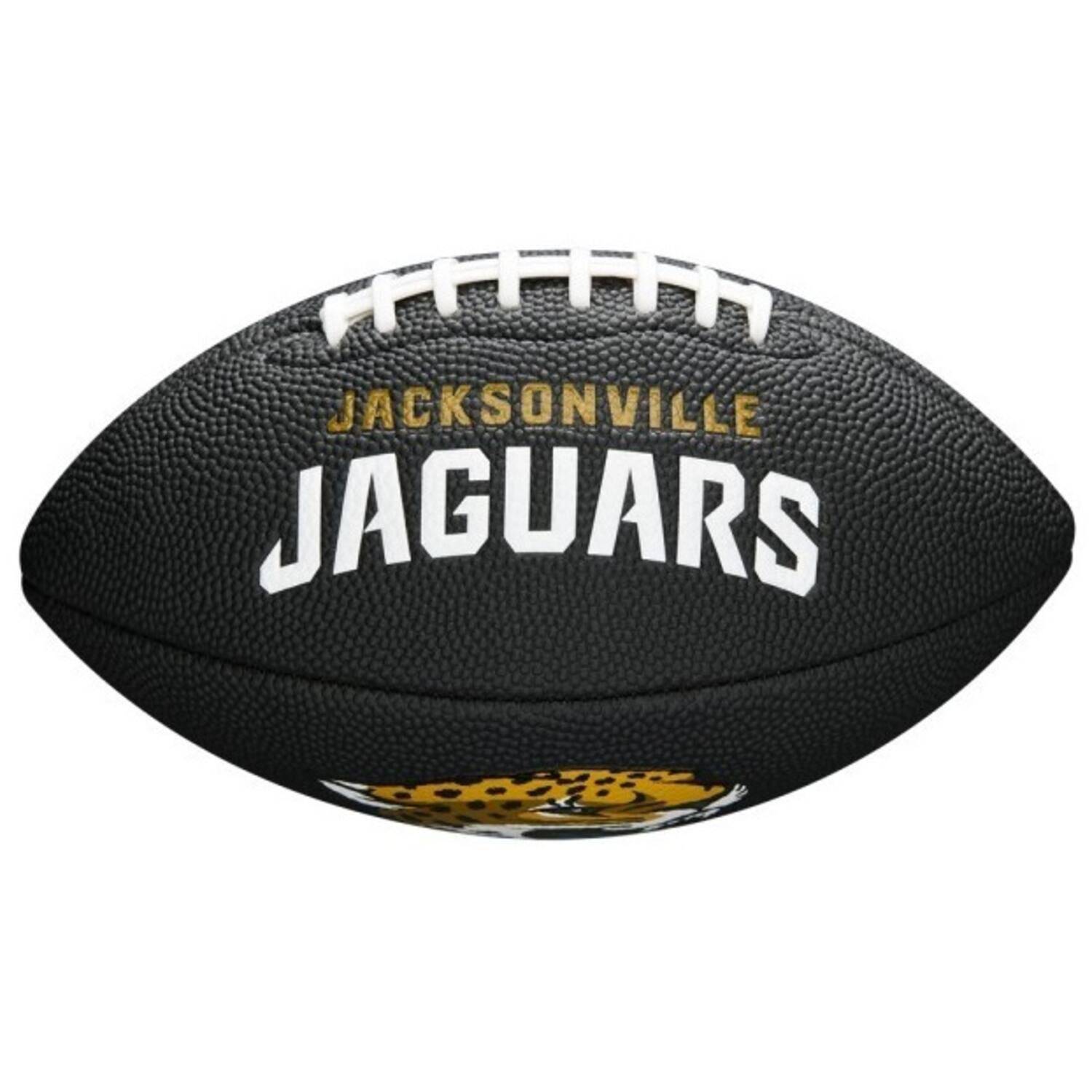 Wilson F1533XB Black Edition NFL Mini Soft Touc Team Jaguars