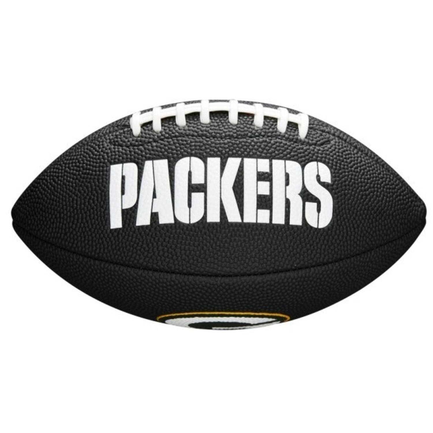 Wilson F1533XB Black Edition NFL Mini Soft Touc Team Packers