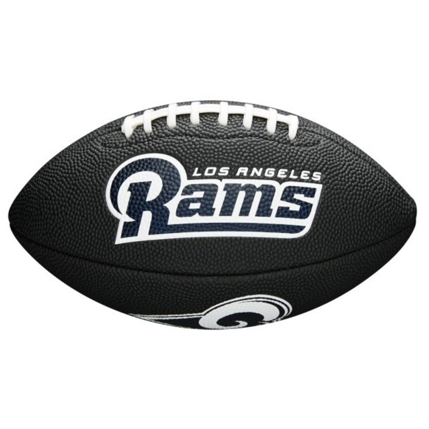 Wilson F1533XB Black Edition NFL Mini Soft Touch Team Rams