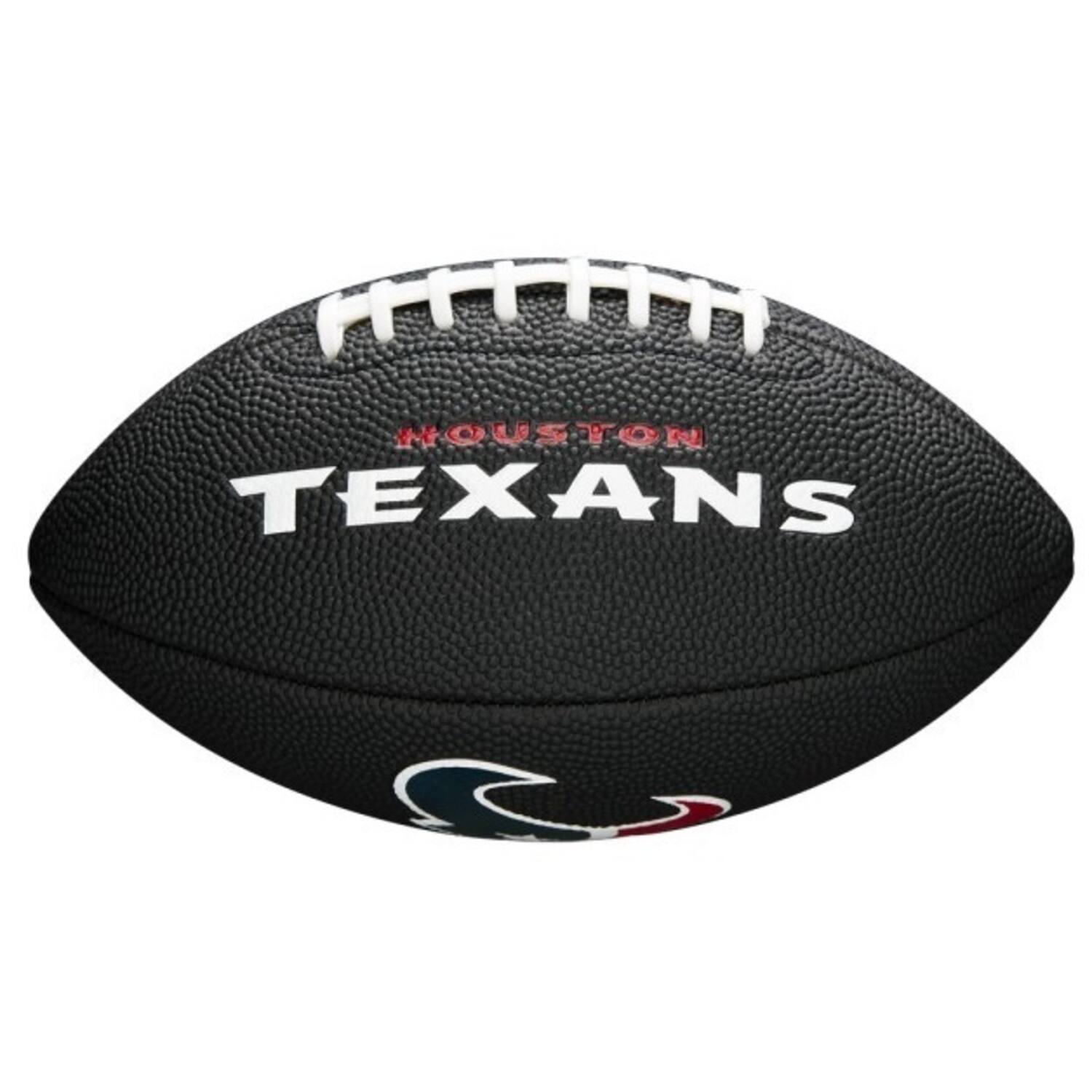 Wilson F1533XB Black Edition NFL Mini Soft Touch Team Texans