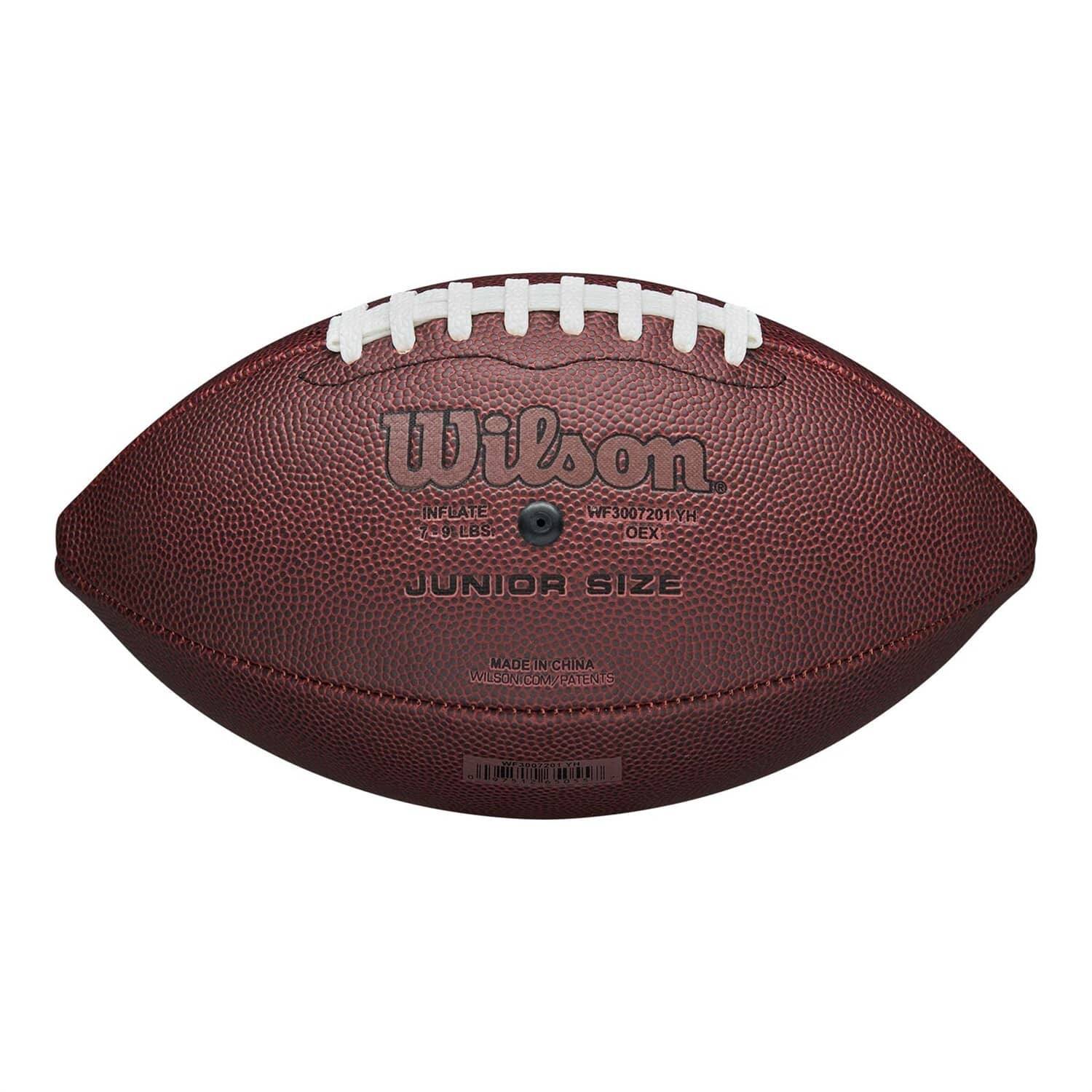 Wilson WTF3007201XBJR NFL Stride Junior w/ NFL Pro Lacing
