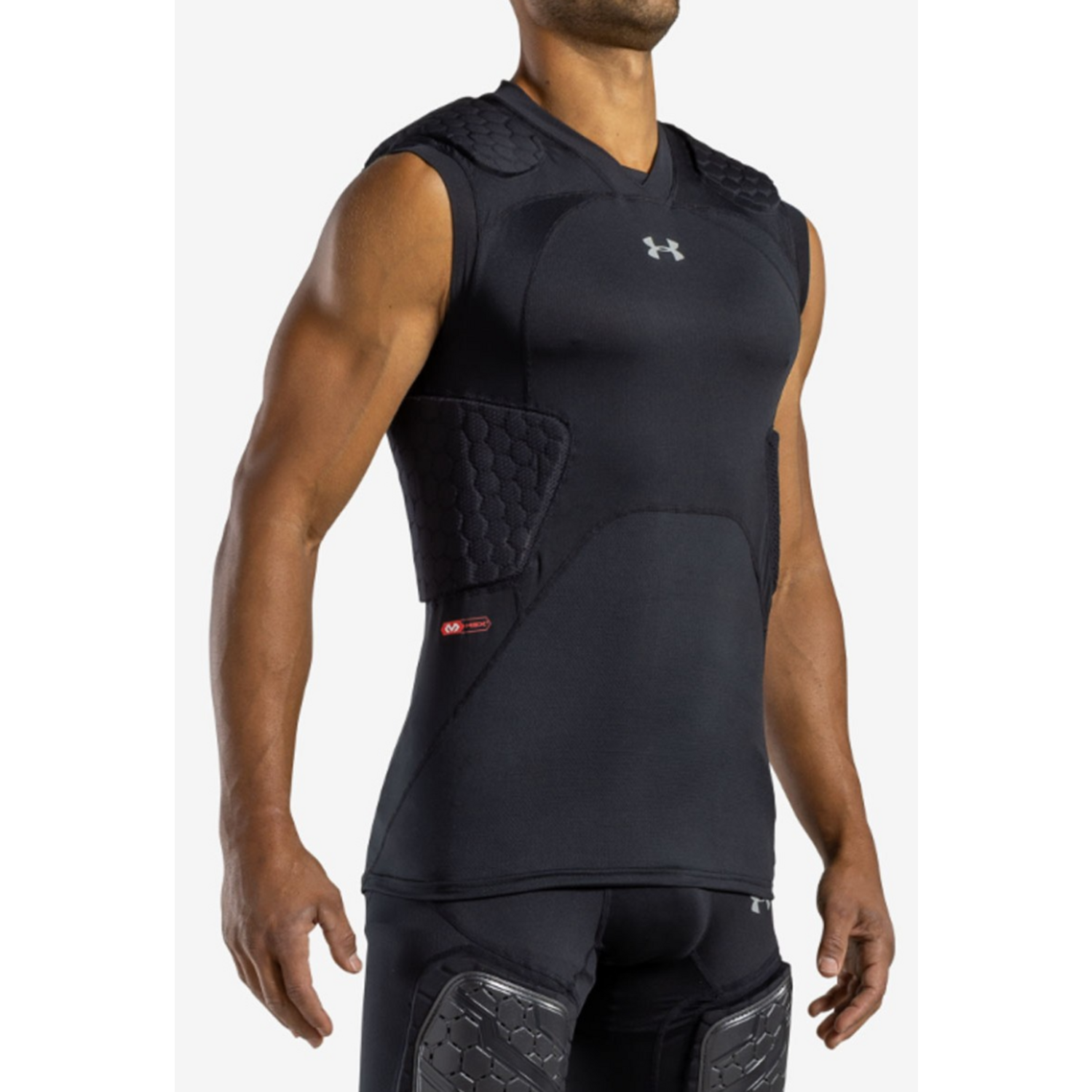 Under Armour UA20420 Youth Pro 5-Pad Top Nov XL Black