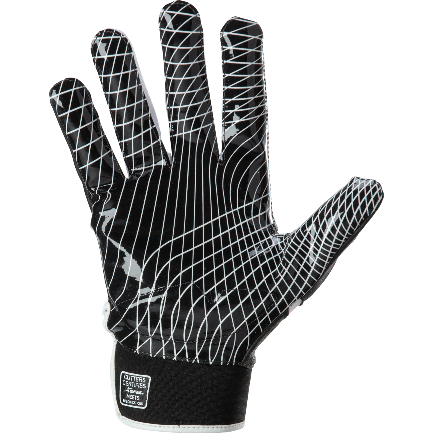 Cutters CG10240 Game Day Padded Glove 2.0 Youth L/XL Black