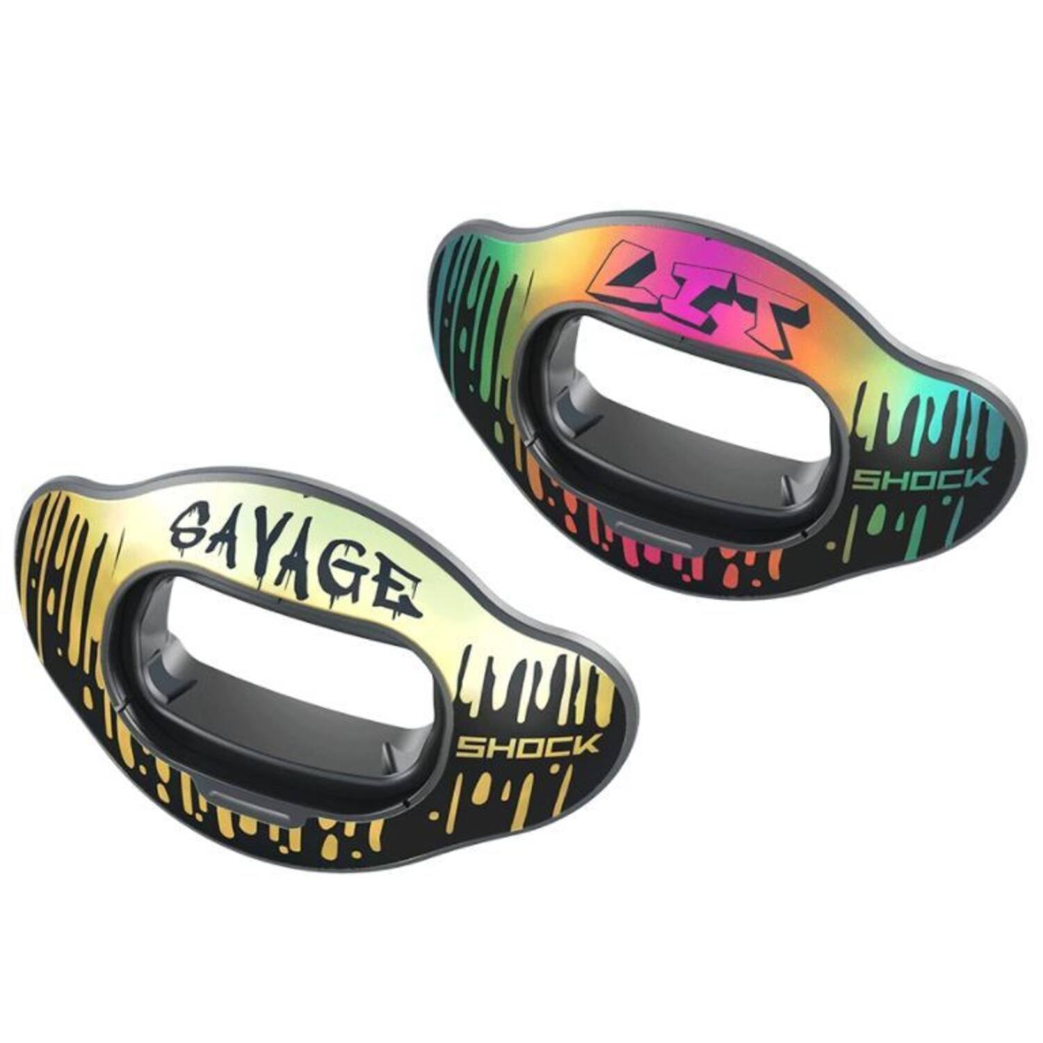 Shock Doctor 2 Pack Shields Color Savage / Lit