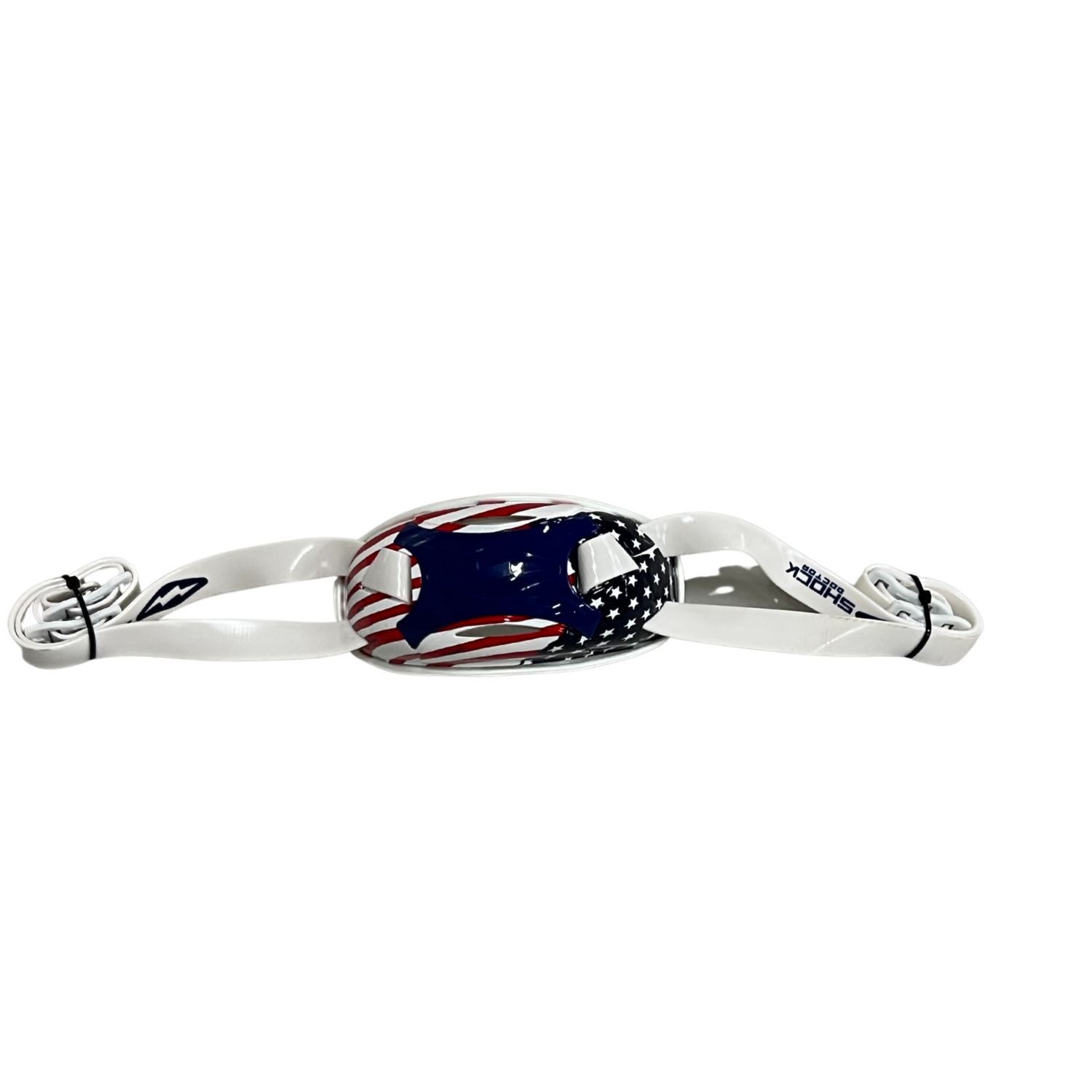 Shock Doctor Showtime Chin Strap LE Youth Flag