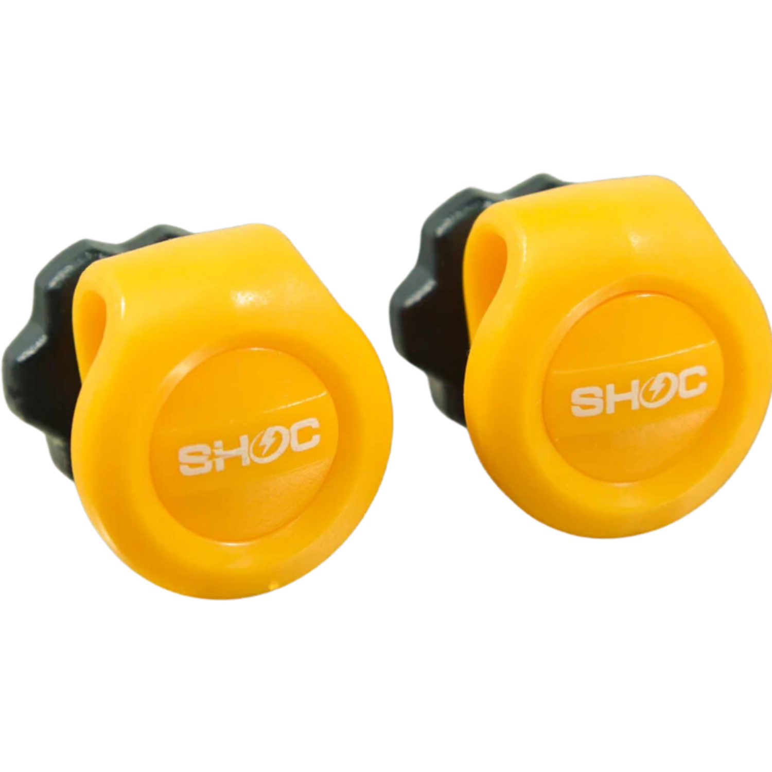 SHOC Viper Football Visor Clips, Pairs Color Green Bay Gold