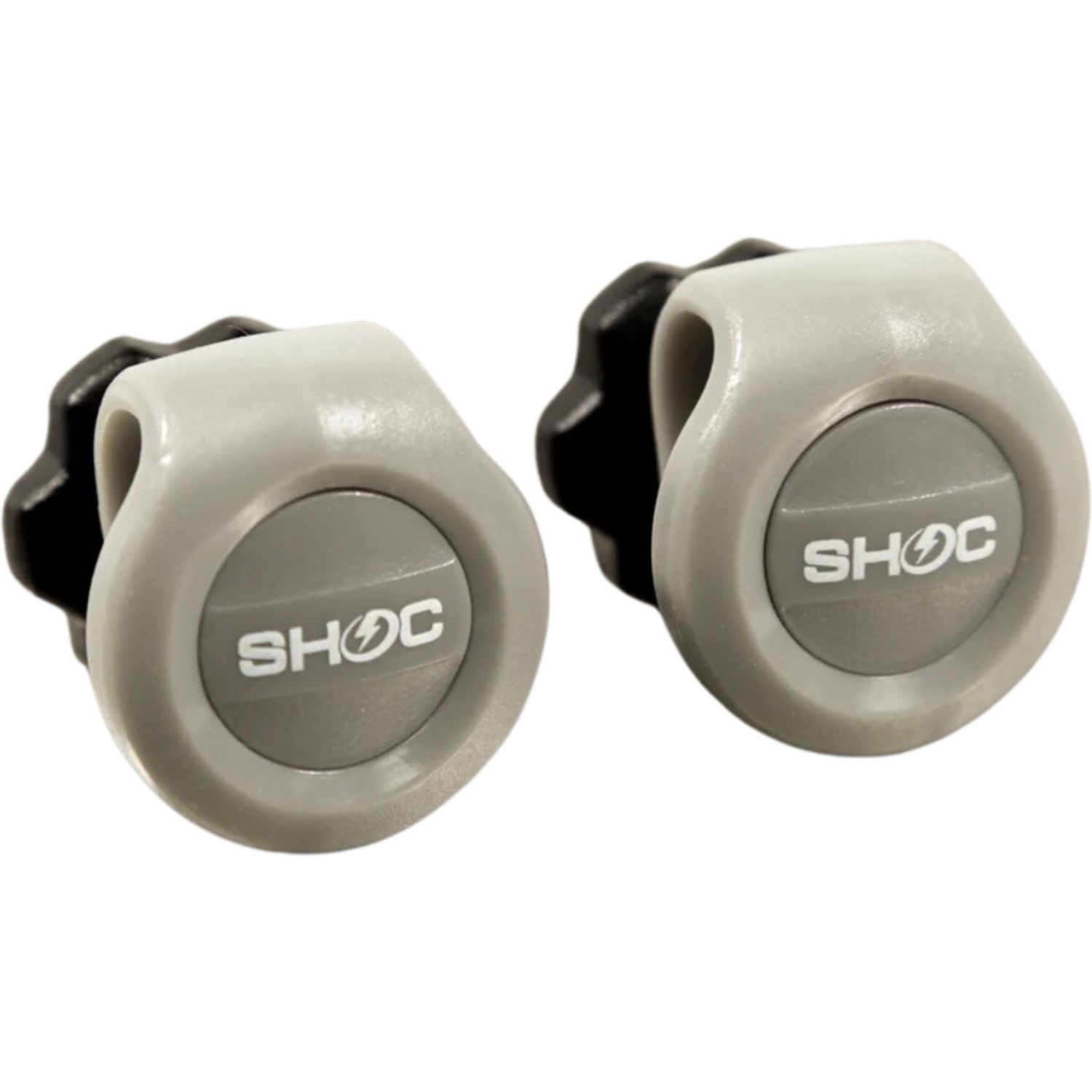 SHOC Viper Football Visor Clips, Pairs Color Light Grey