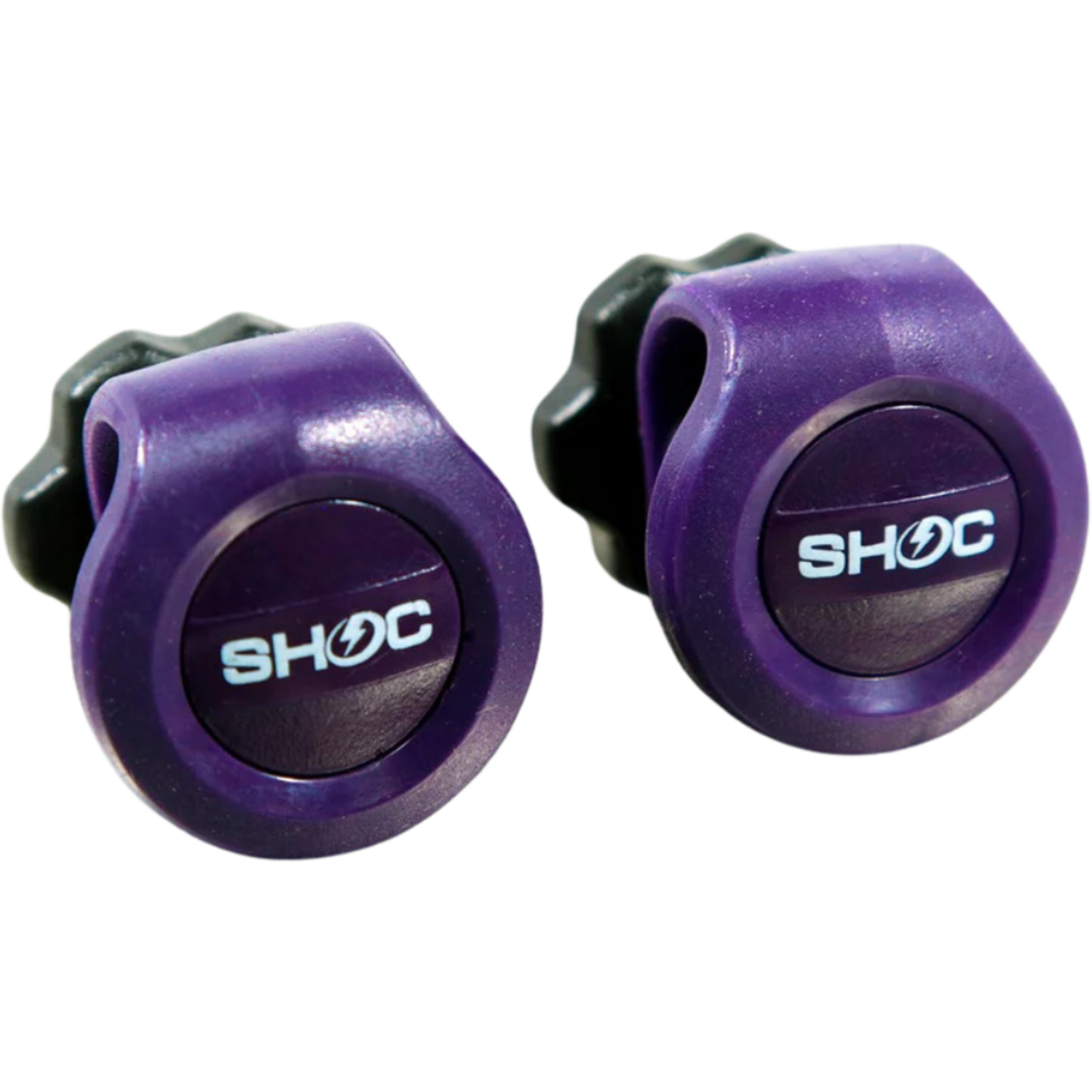 SHOC Viper Football Visor Clips, Pairs Color Purple