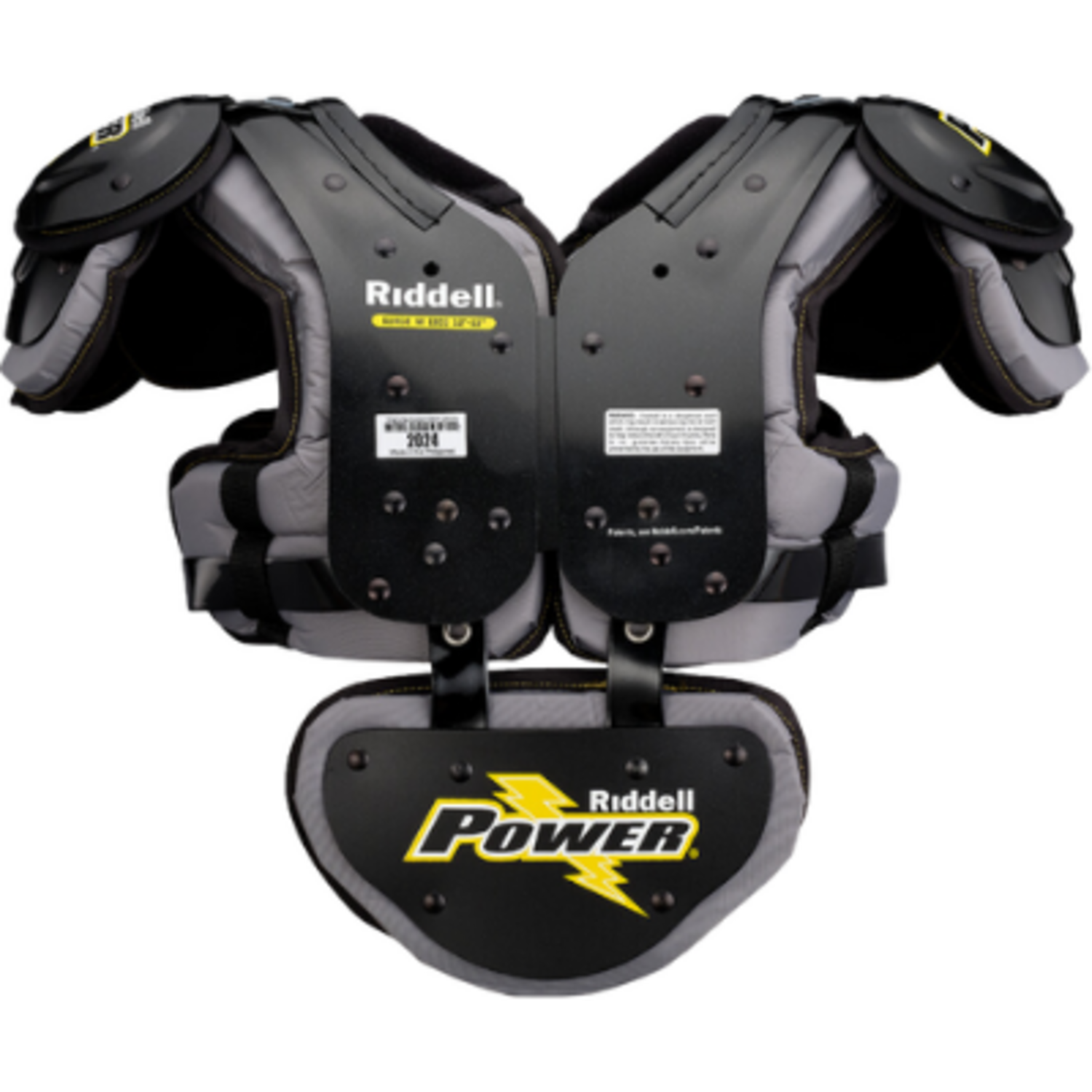 Riddell Power Surge Youth Shoulder Pad |  XXL Size Color Black