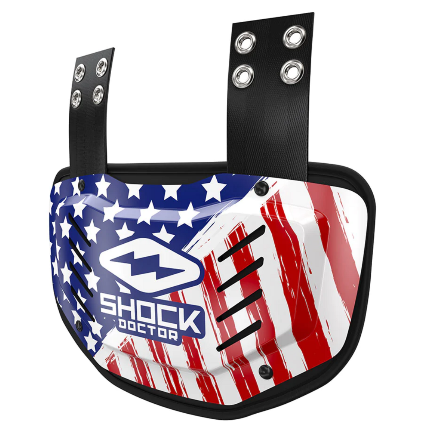 Shock Doctor Showtime Back Plate Adult Flag