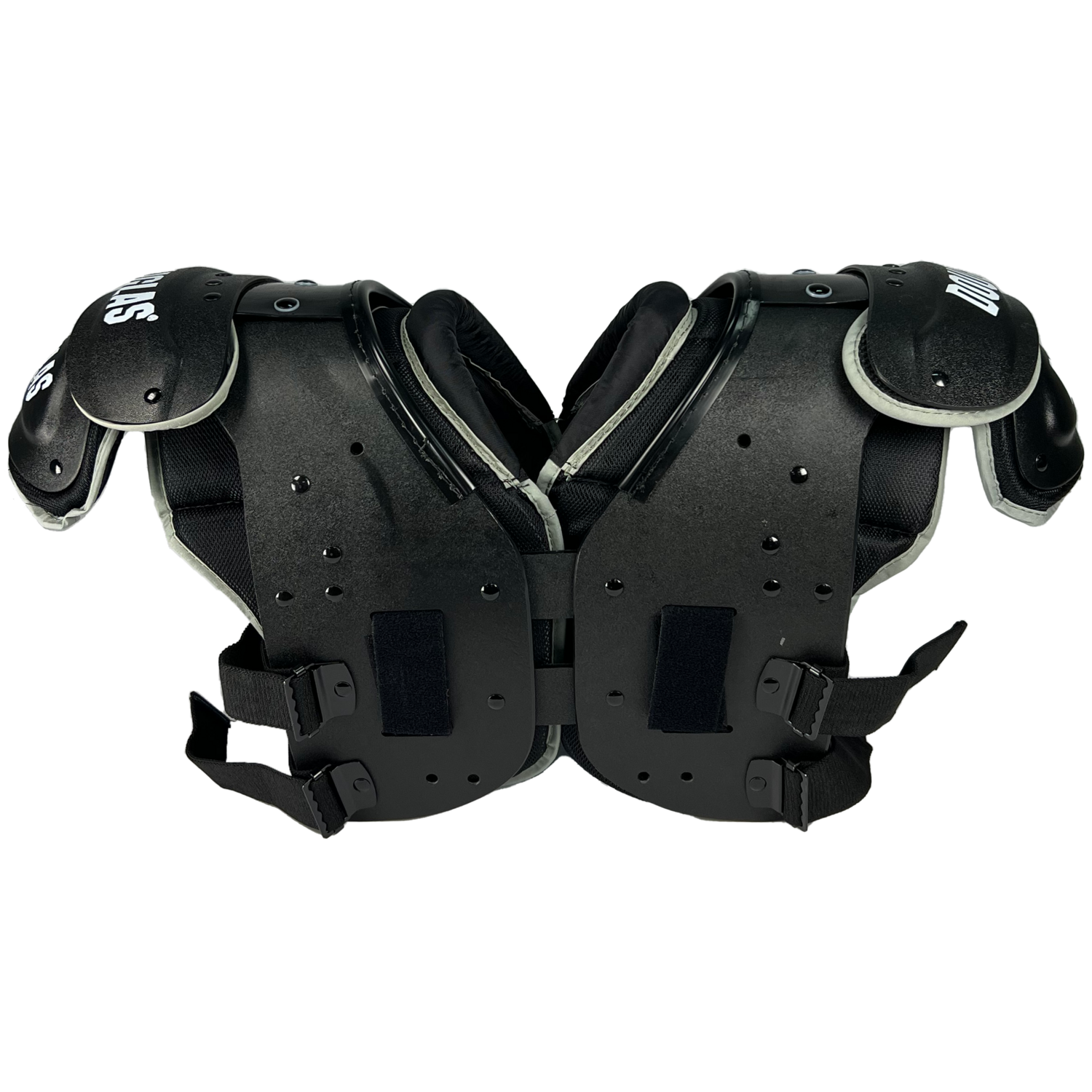 Douglas Eclipse PEC99 Black Edition XL Size Varsity American Football Shoulder Pads