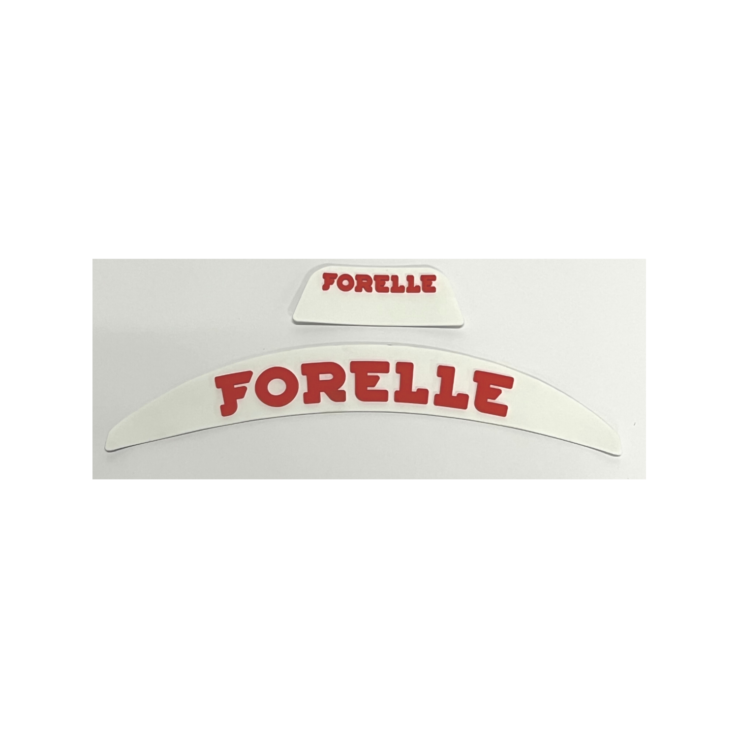 Forelle Bumper Set Riddell SpeedFlex Helmets Color White/Red