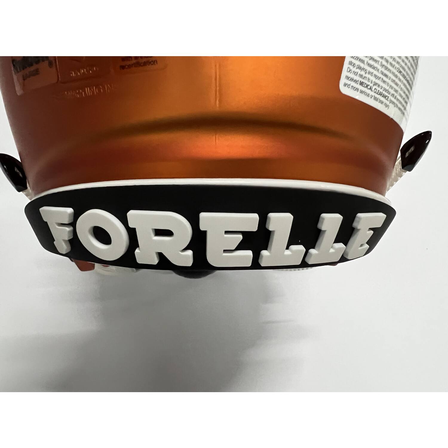 Forelle Bumper Set Riddell SpeedFlex Helmets Color White/Red