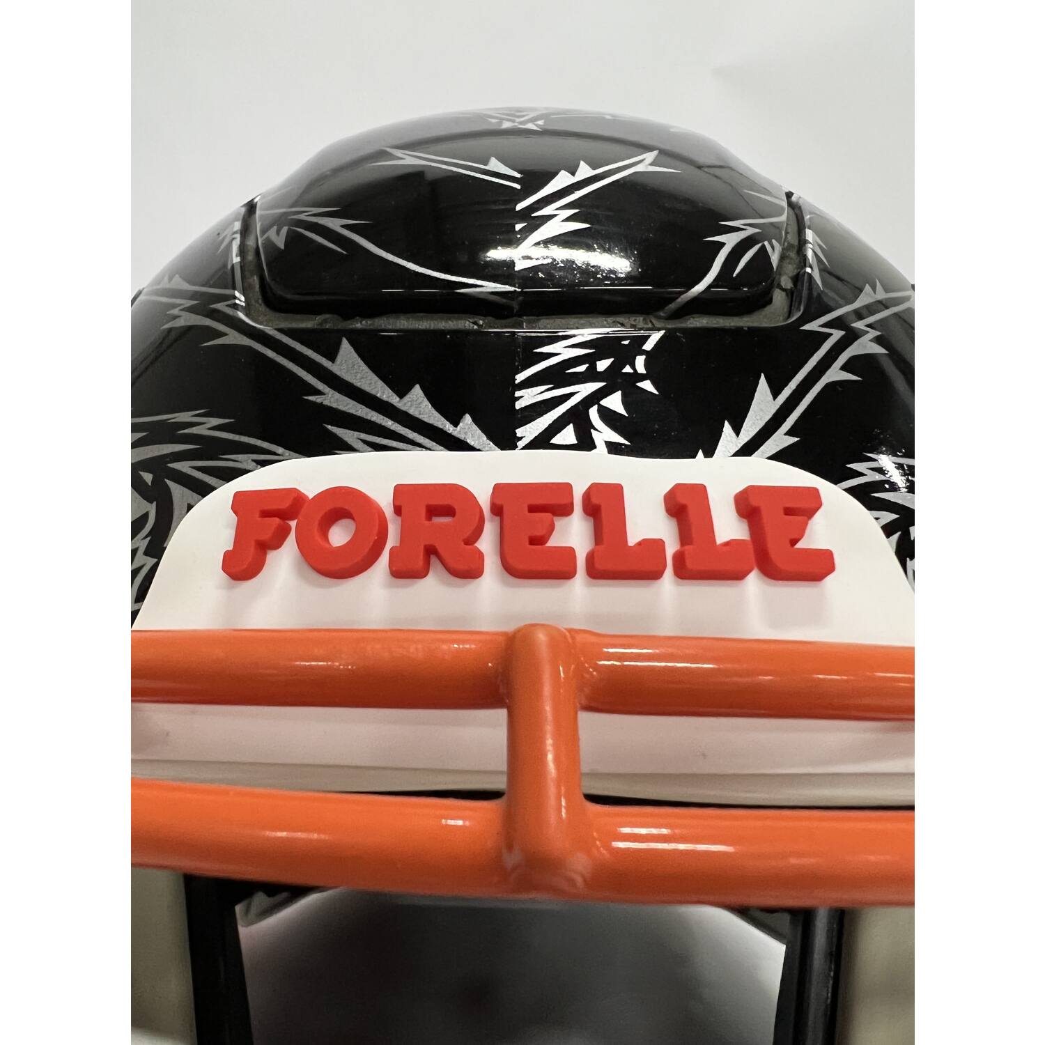 Forelle Bumper Set Riddell SpeedFlex Helmets Color White/Red