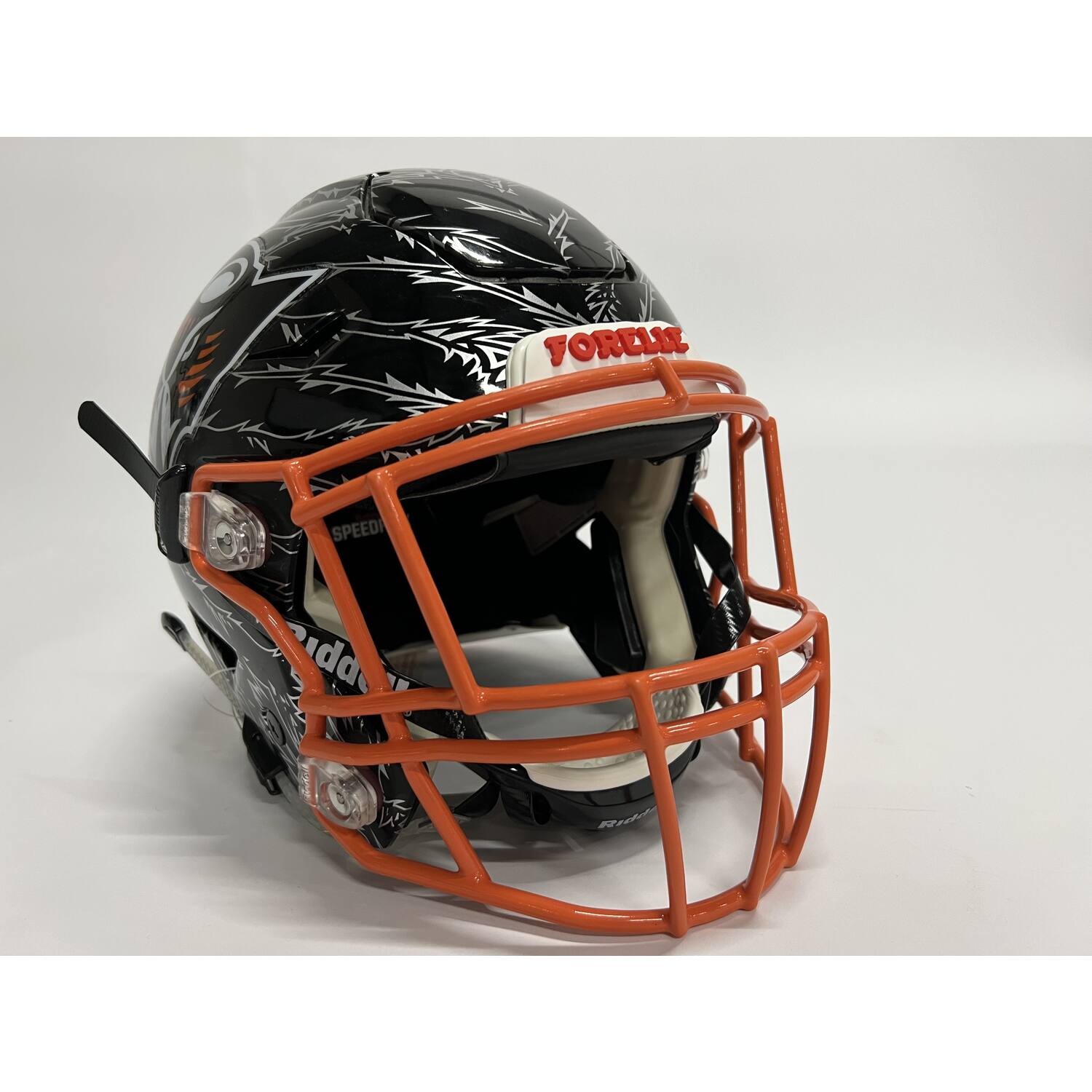 Forelle Bumper Set Riddell SpeedFlex Helmets Color White/Red