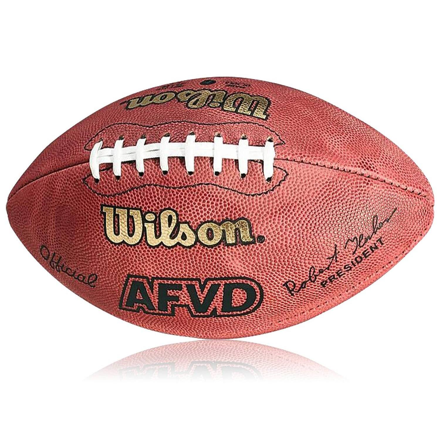 Wilson AFVD WTF1000 Official German League Ball | Official Size Leather Game Ball