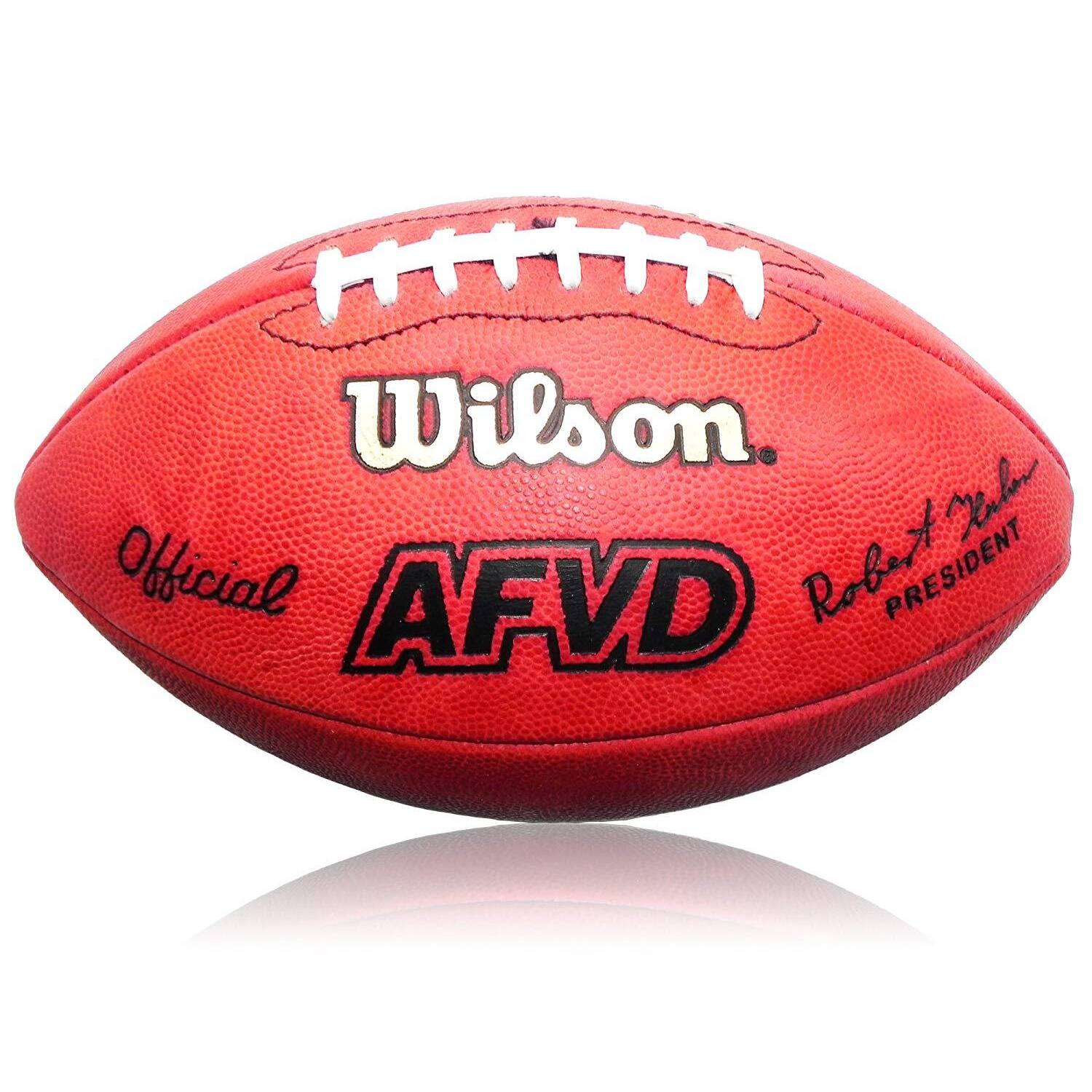 Wilson AFVD WTF1000 Official German League Ball | Official Size Leather Game Ball