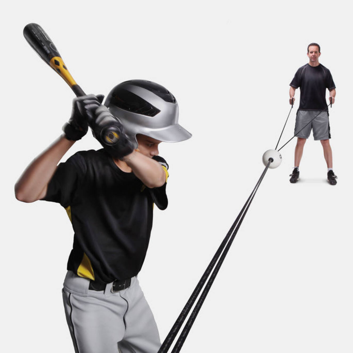 SKLZ Zip-n-Hit Pro Fun Baseball Training Device for Swing Improvement (0962)