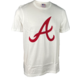 Majestic Tunstall Tee White S Atlanta Braves