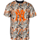 Majestic Bacon SS T-Shirt Grey/Orange XL New York Yankees