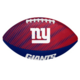Wilson NFL Team Tailgate Football Junior Team Giants